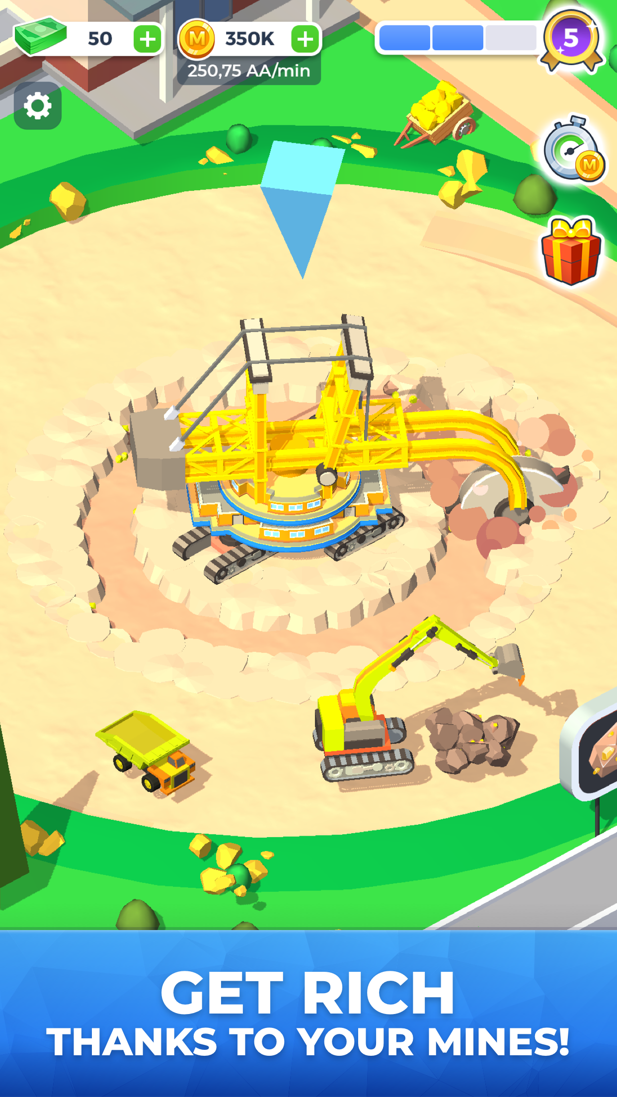 اسکرین شات 1 بازی Mining Inc.