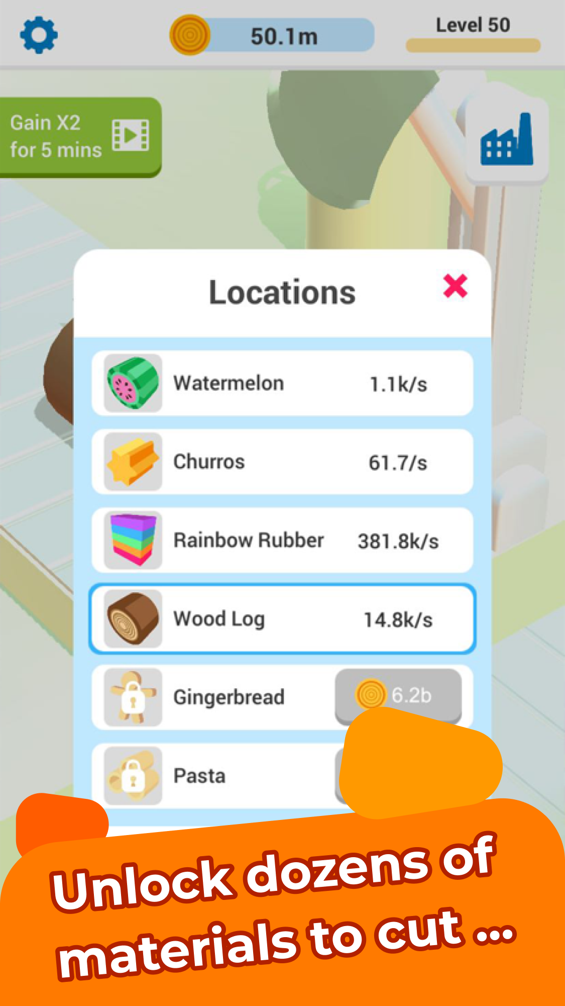 اسکرین شات 1 بازی Idle Slice and Dice