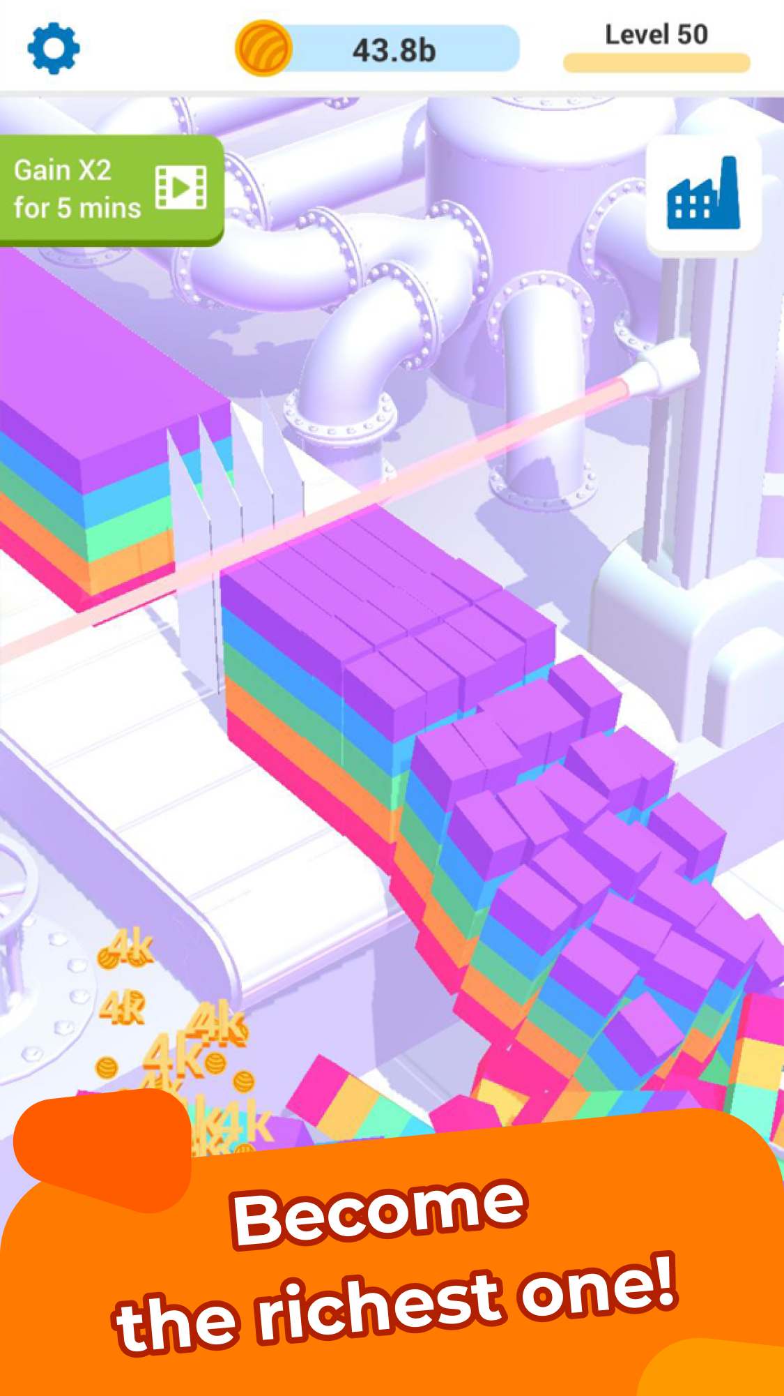 اسکرین شات 2 بازی Idle Slice and Dice