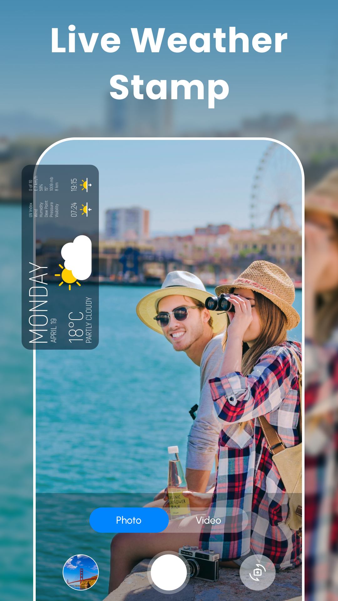 اسکرین شات 4 برنامه GPS Camera Photo Time Stamp