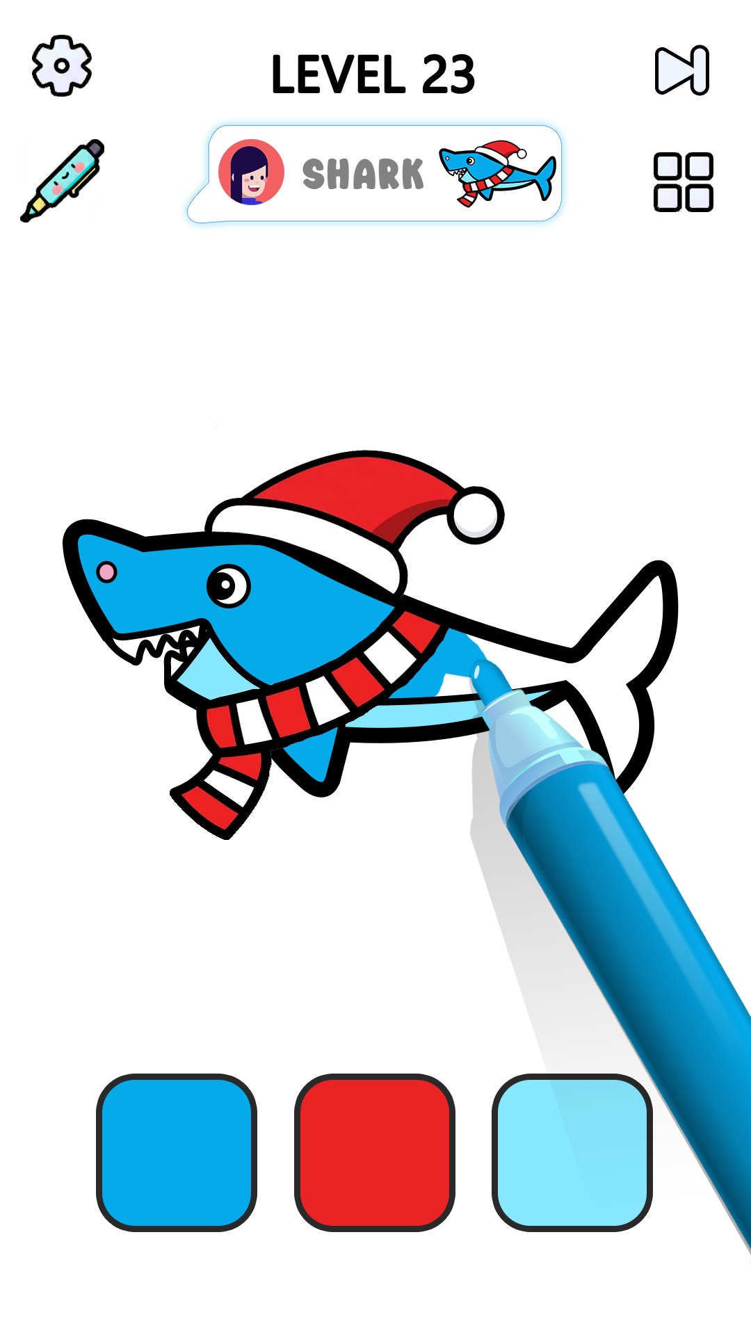 اسکرین شات 5 بازی Satisfying Coloring