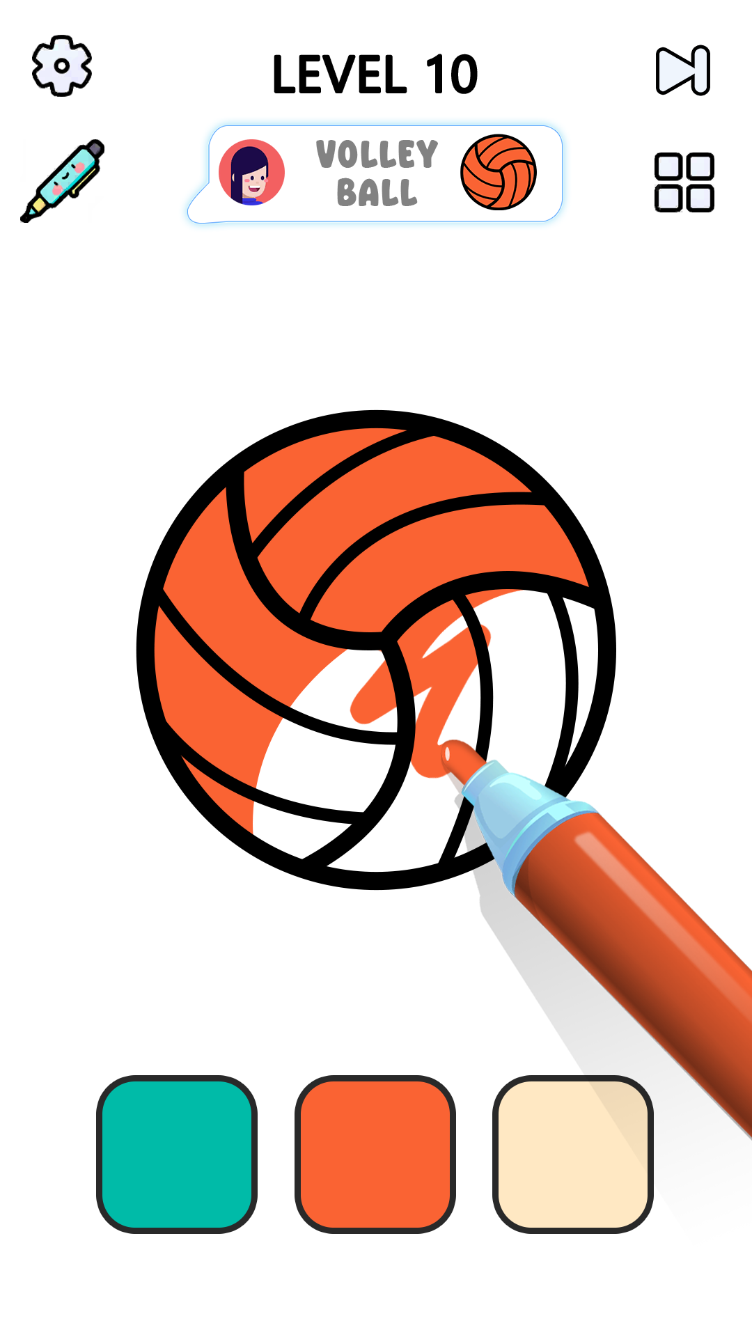 اسکرین شات 6 بازی Satisfying Coloring