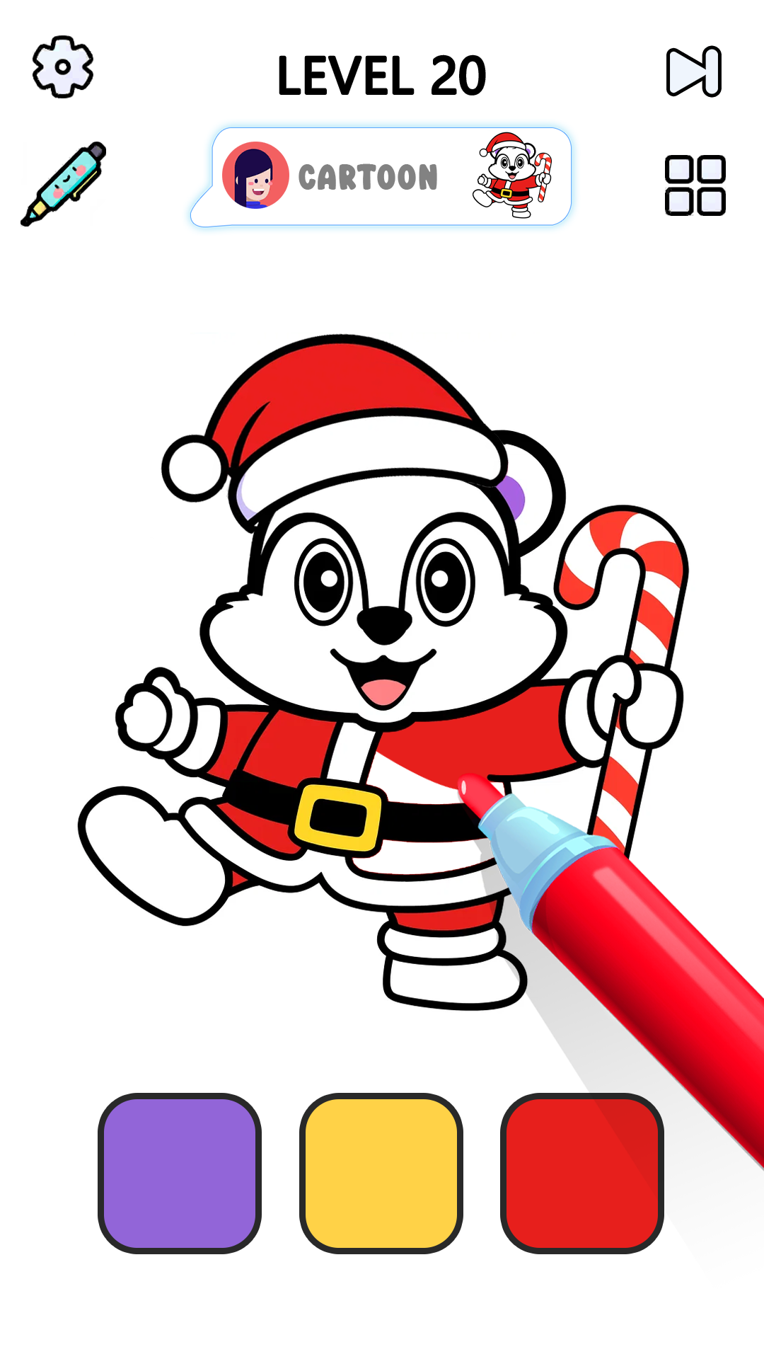 اسکرین شات 2 بازی Satisfying Coloring