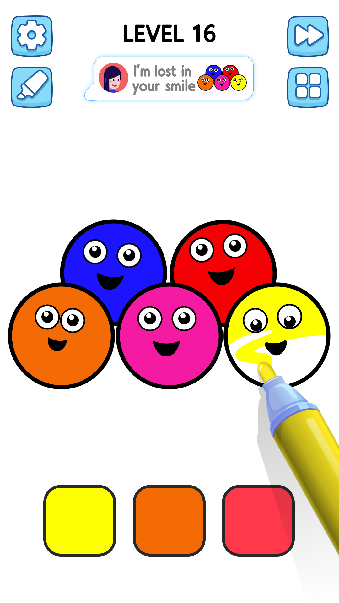 اسکرین شات 1 بازی Satisfying Coloring