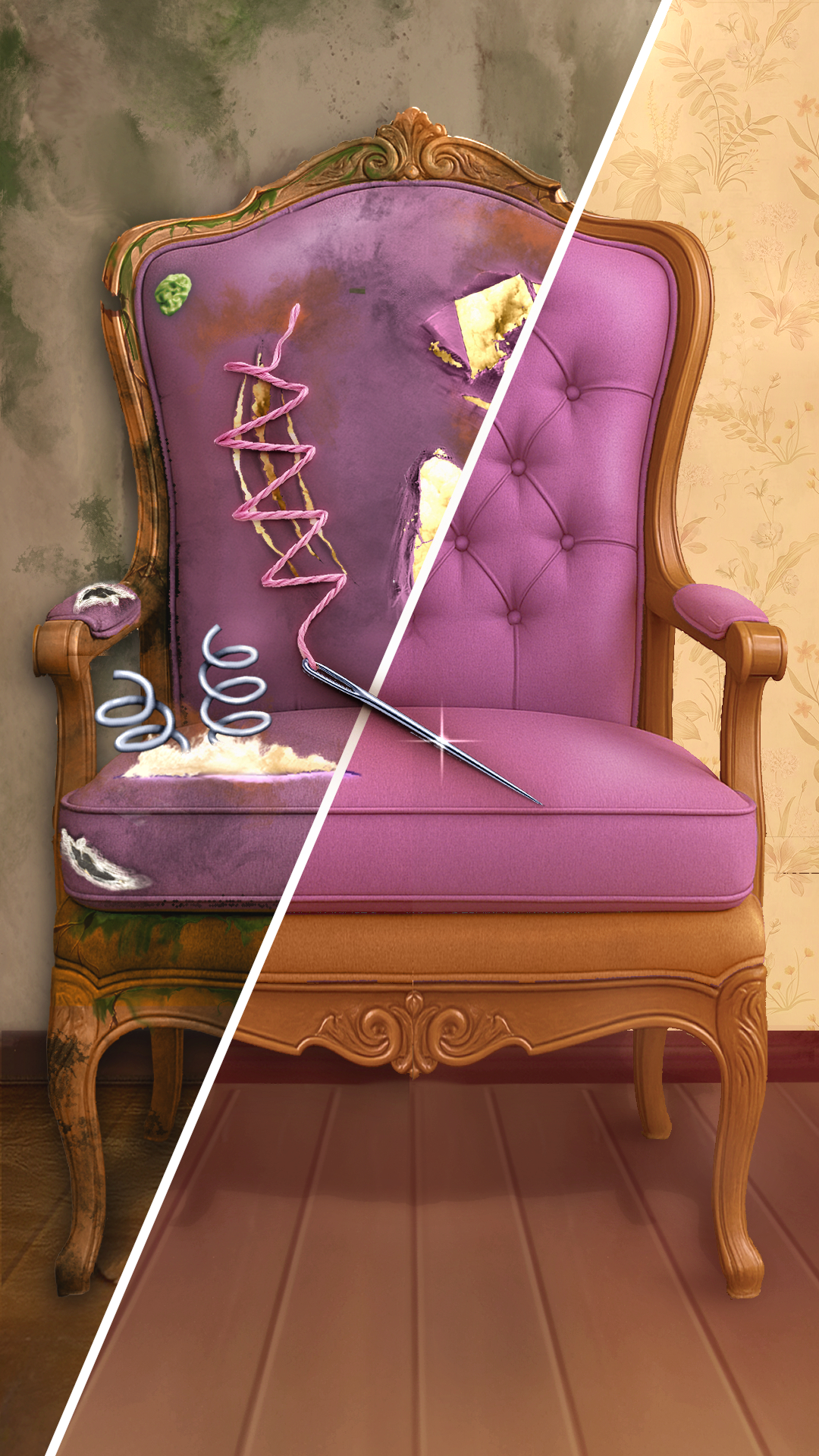 اسکرین شات 4 بازی House Makeover: ASMR Cleaning