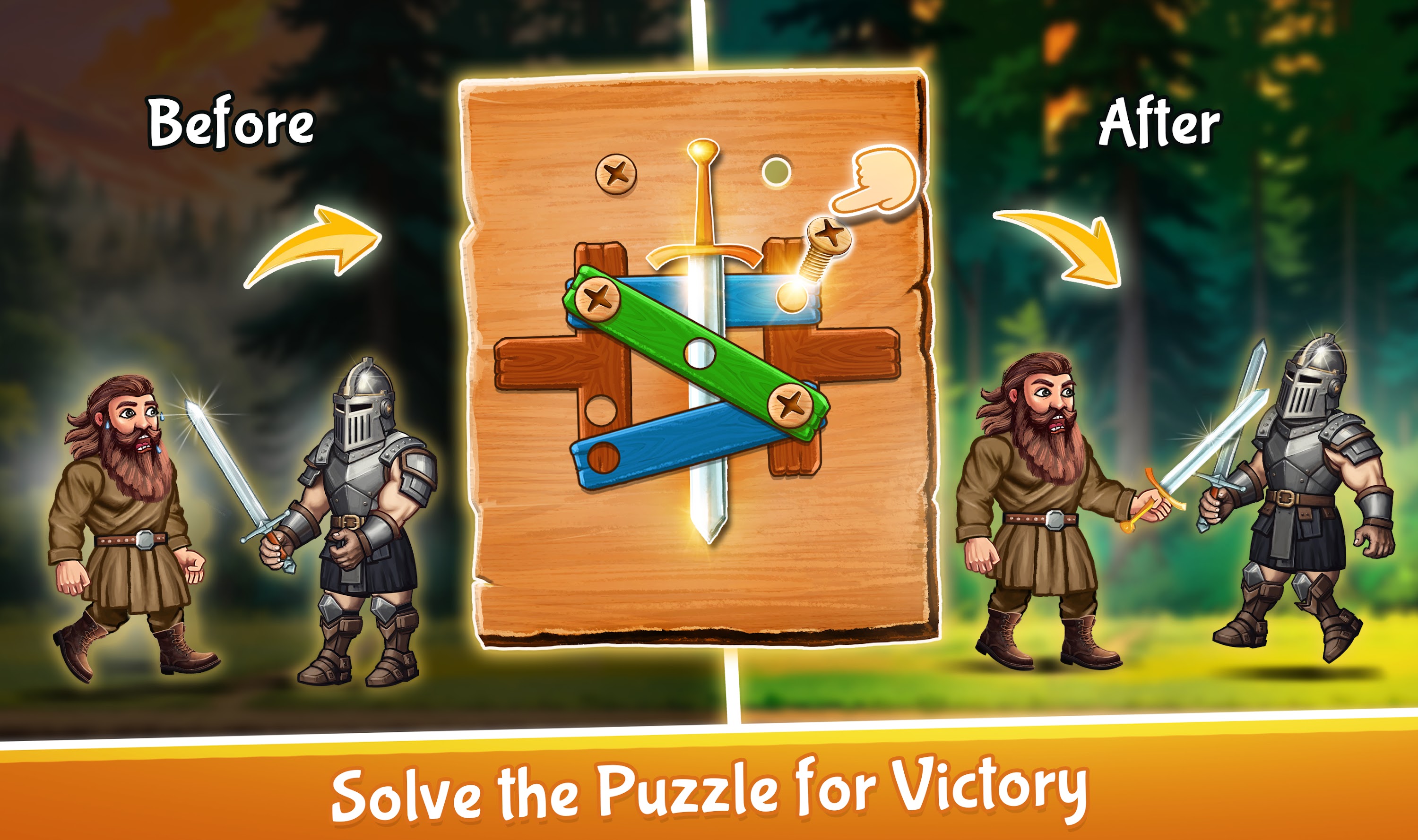 اسکرین شات 7 بازی King Unscrew Nut Puzzle Games