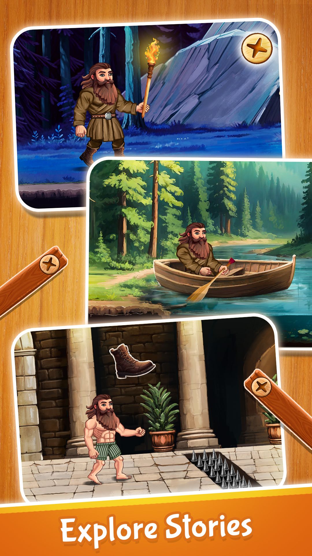 اسکرین شات 4 بازی King Unscrew Nut Puzzle Games