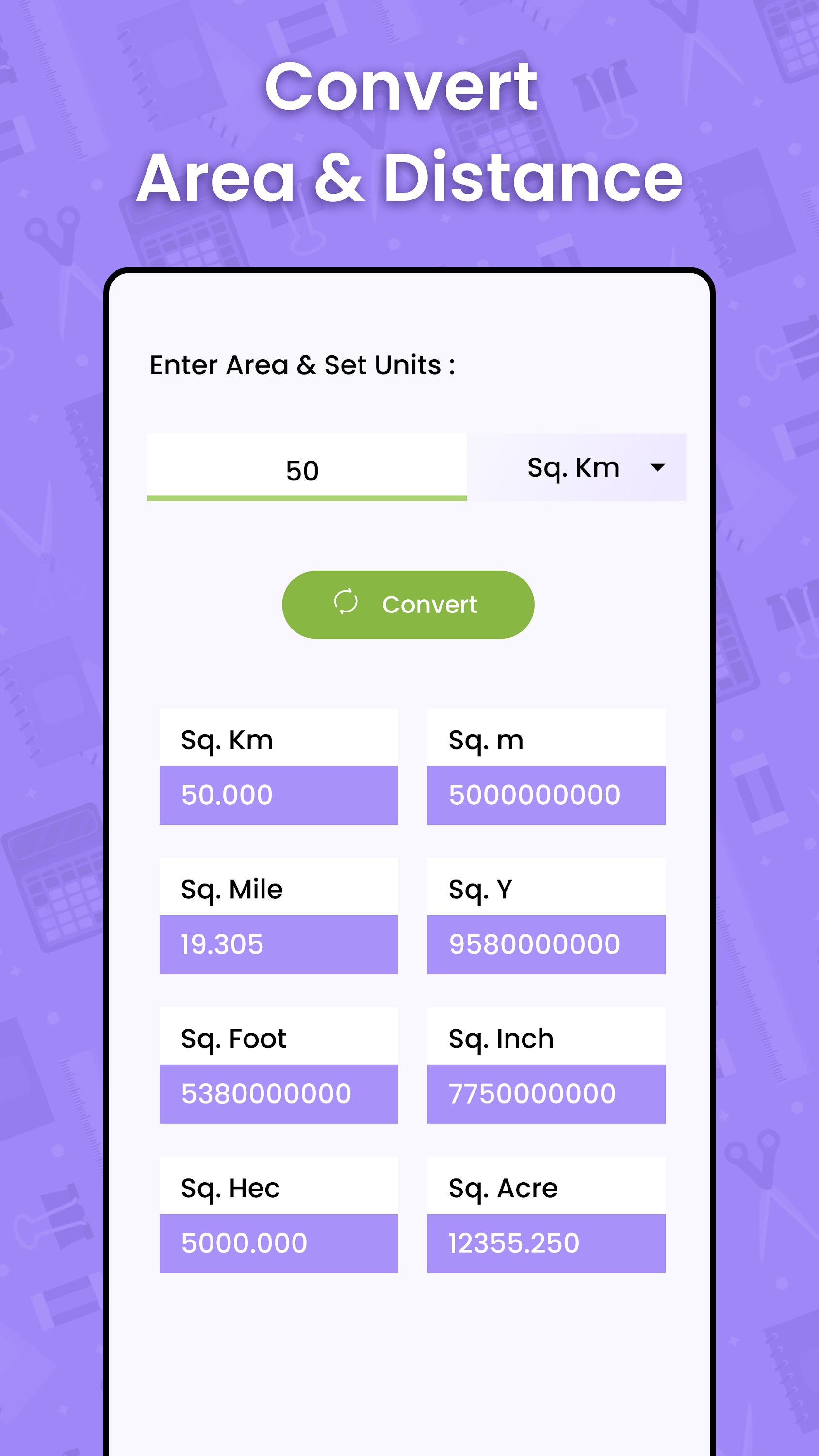 اسکرین شات 6 برنامه GPS Area Measure Calculator