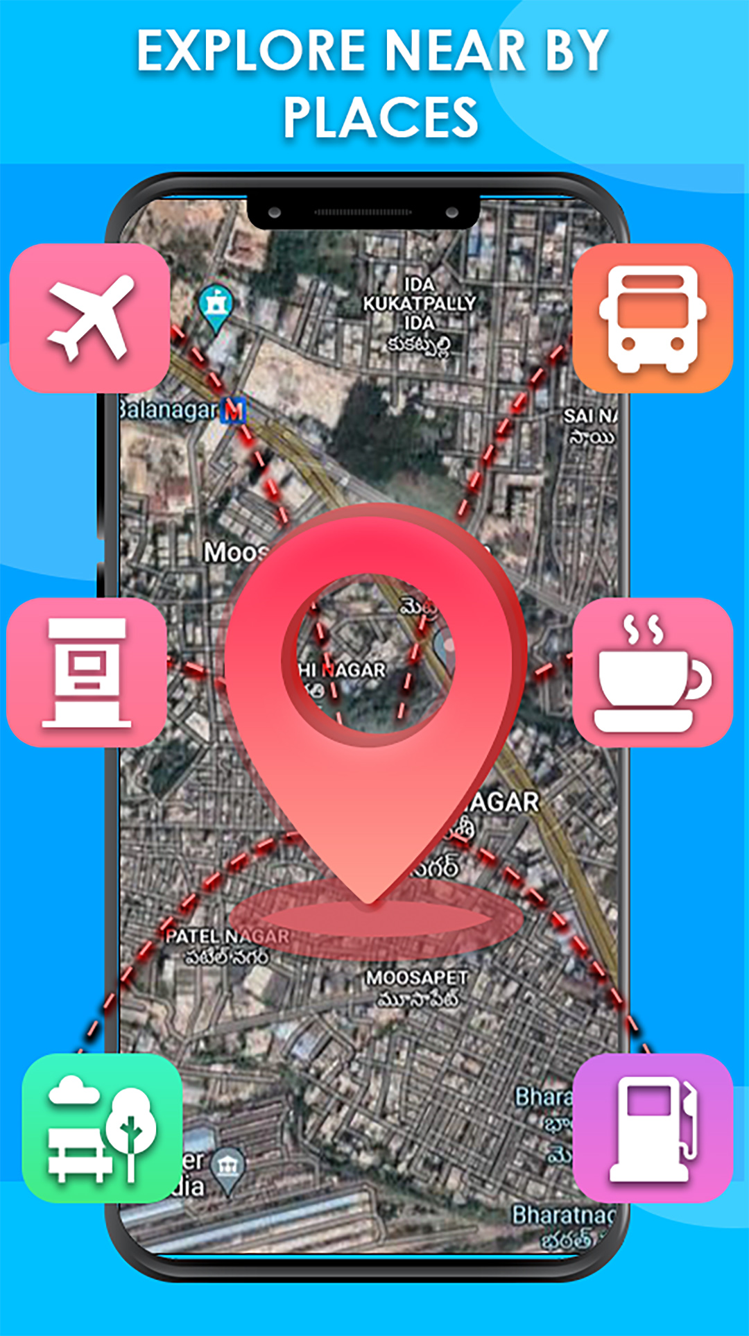 اسکرین شات 4 برنامه Maps Driving Directions
