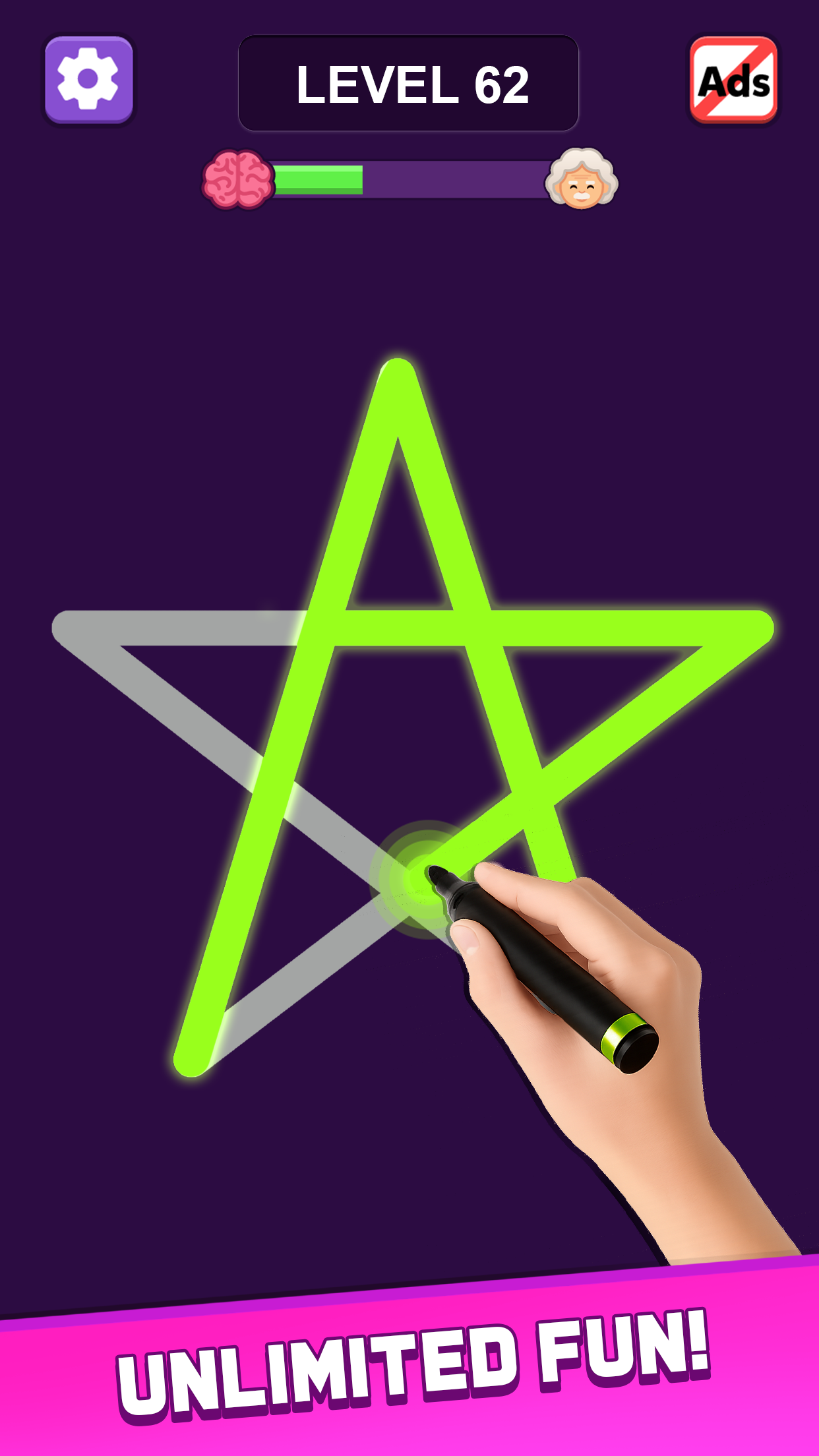 اسکرین شات 6 بازی One Go Line Puzzle