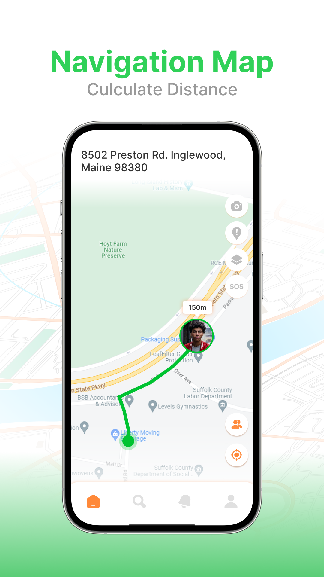 اسکرین شات 3 برنامه GPS Location Tracker for Phone