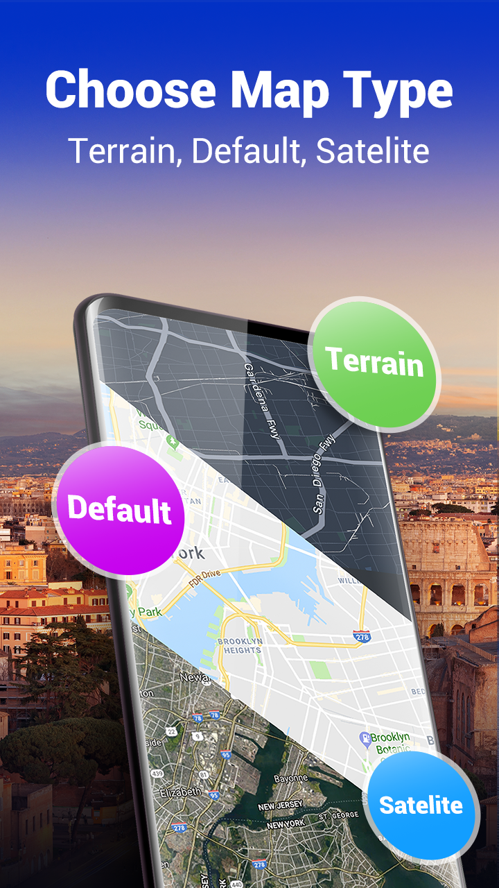 اسکرین شات 4 برنامه GPS Navigation - Route Planner