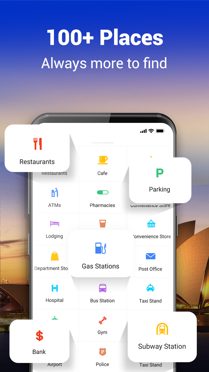 اسکرین شات 6 برنامه GPS Navigation - Route Planner