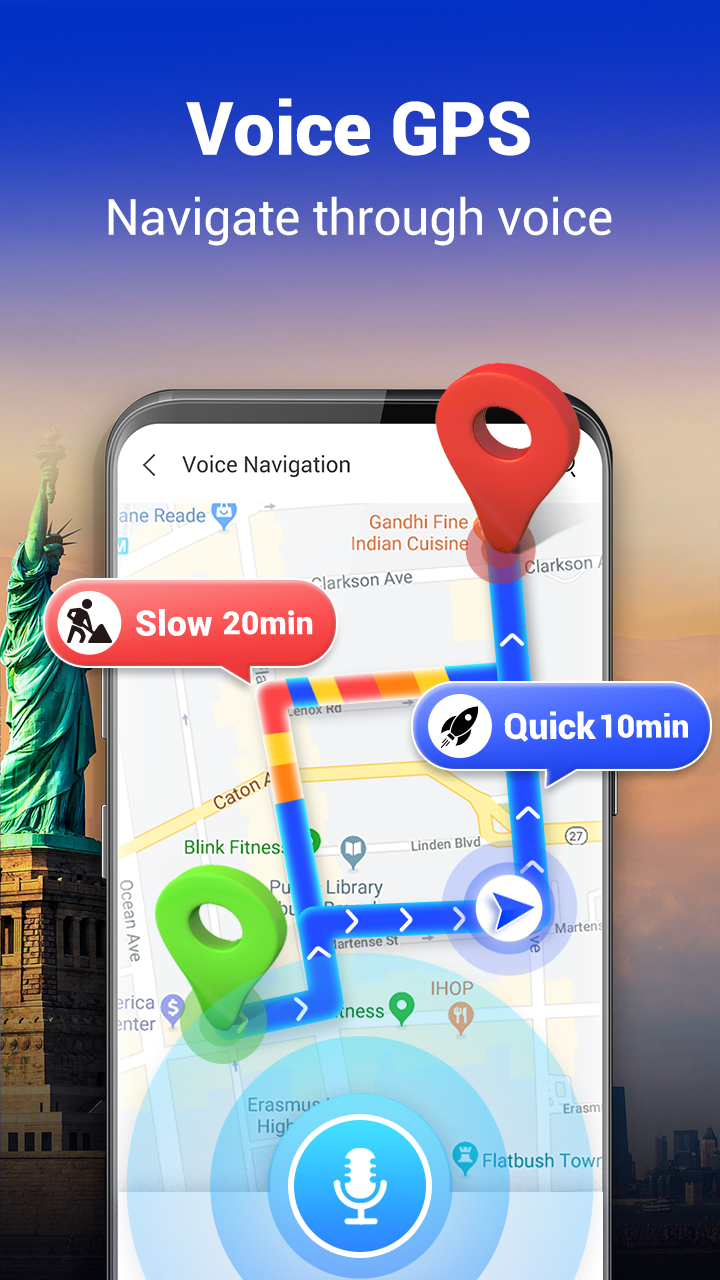 اسکرین شات 7 برنامه GPS Navigation - Route Planner