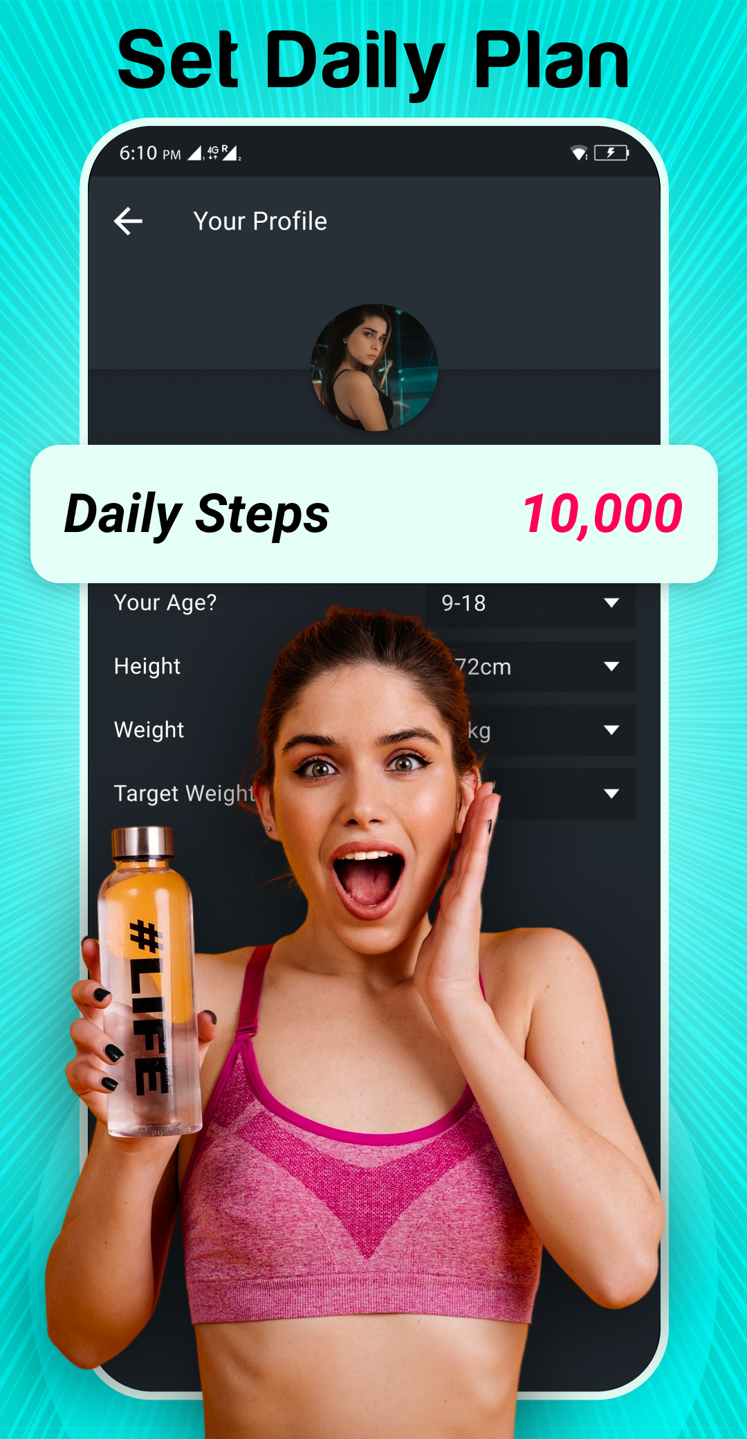 اسکرین شات 7 برنامه Step Counter - GPS Speedometer