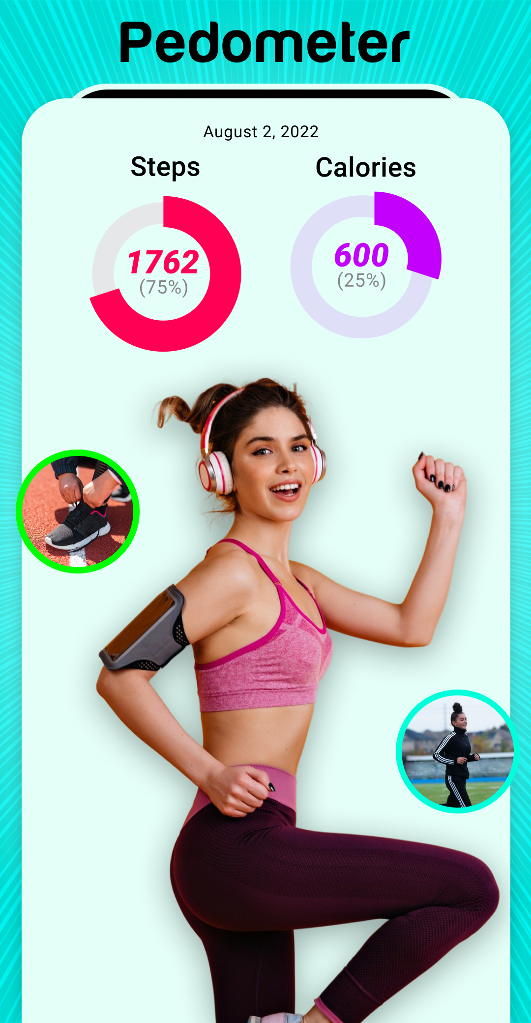 اسکرین شات 3 برنامه Step Counter - GPS Speedometer