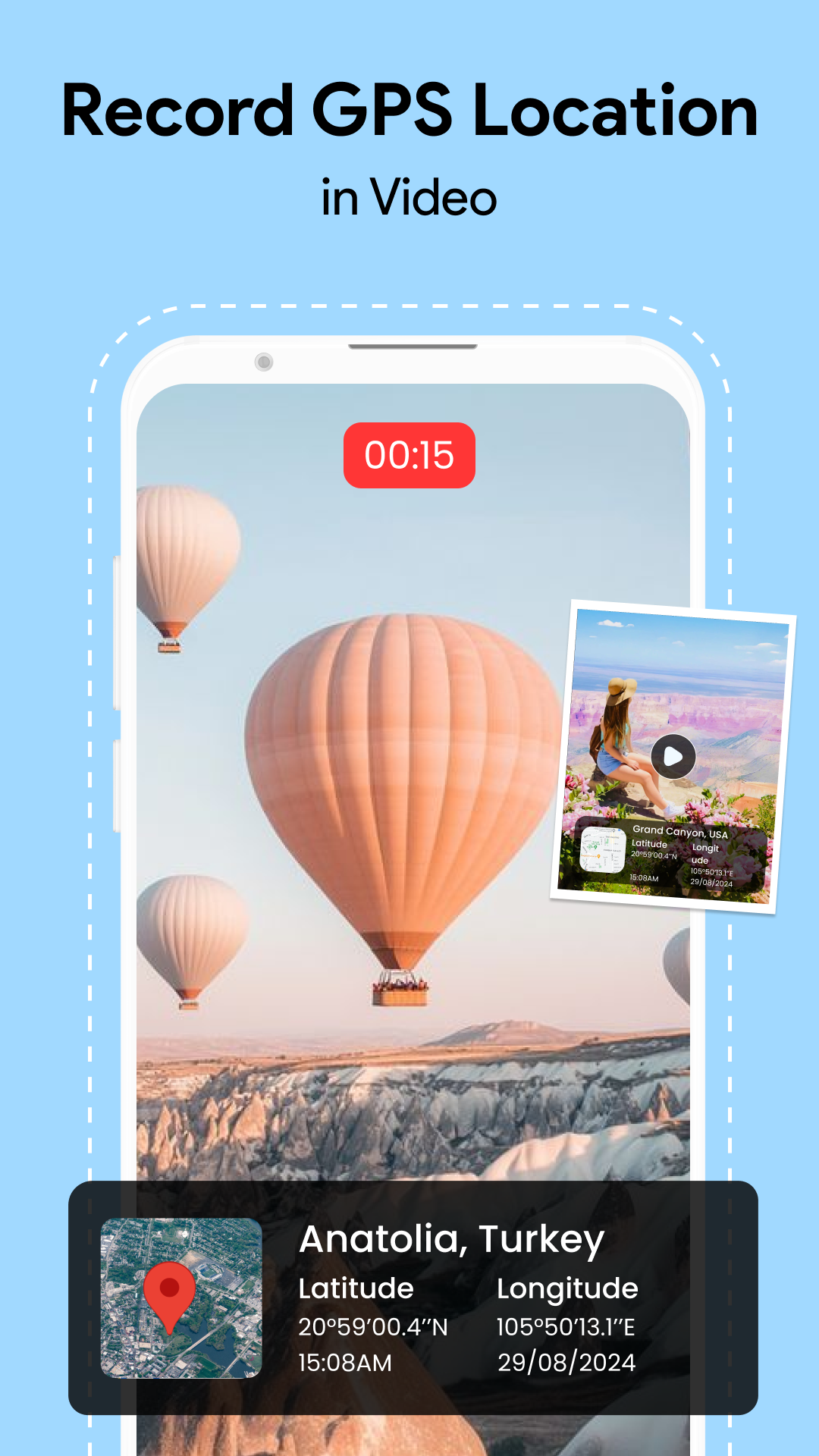 اسکرین شات 3 برنامه GPS Camera with Geotag Photos
