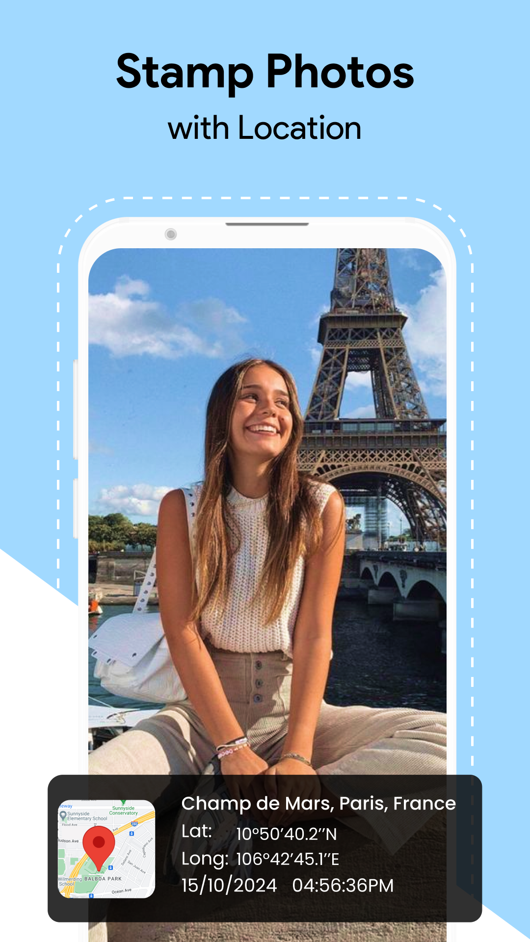 اسکرین شات 2 برنامه GPS Camera with Geotag Photos