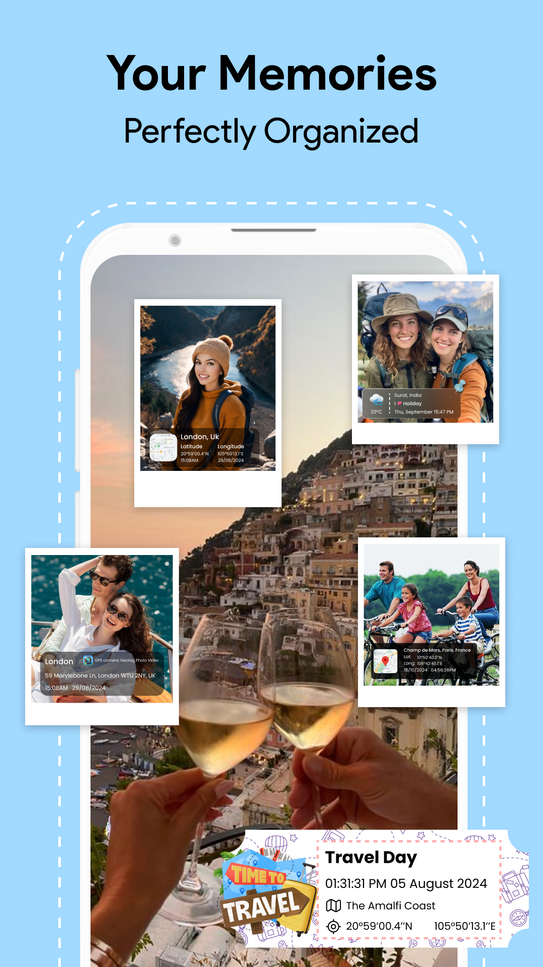 اسکرین شات 7 برنامه GPS Camera with Geotag Photos