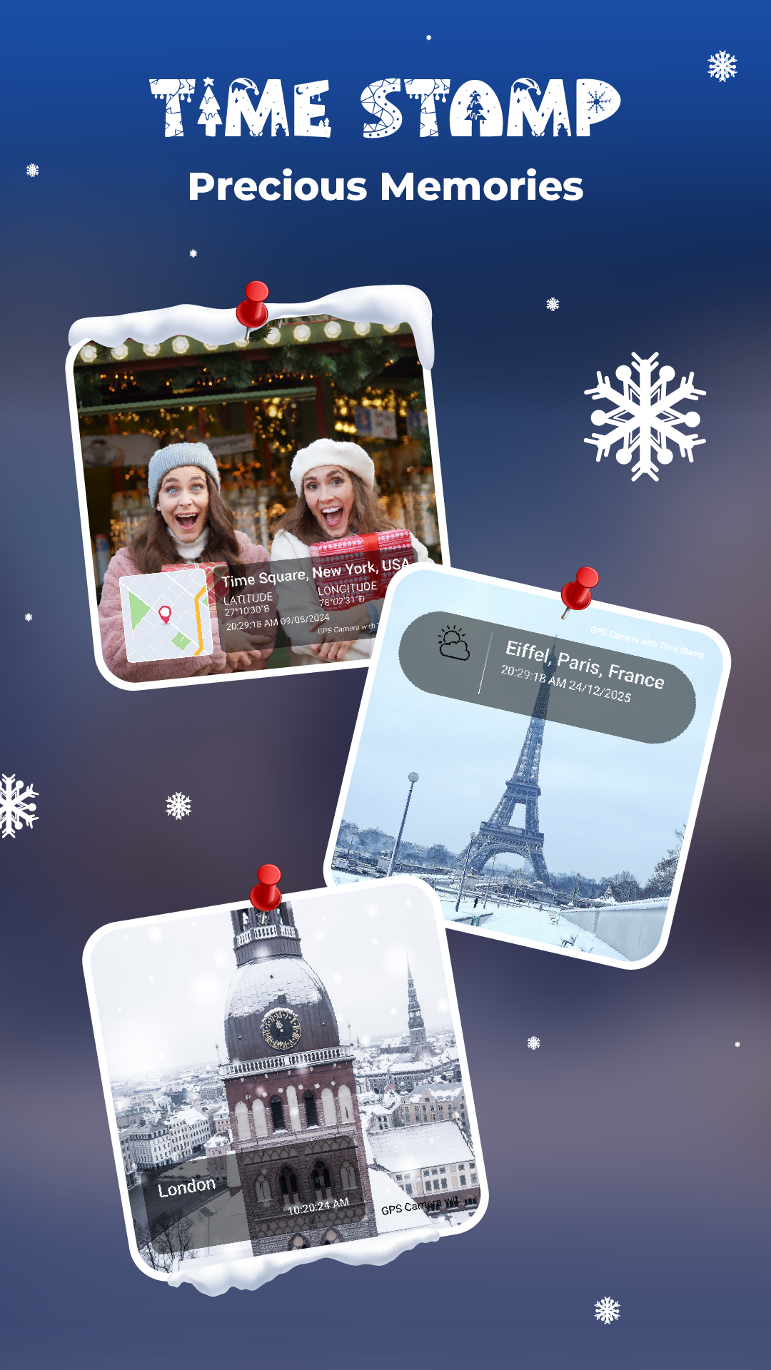 اسکرین شات 4 برنامه GPS Camera with Time Stamp