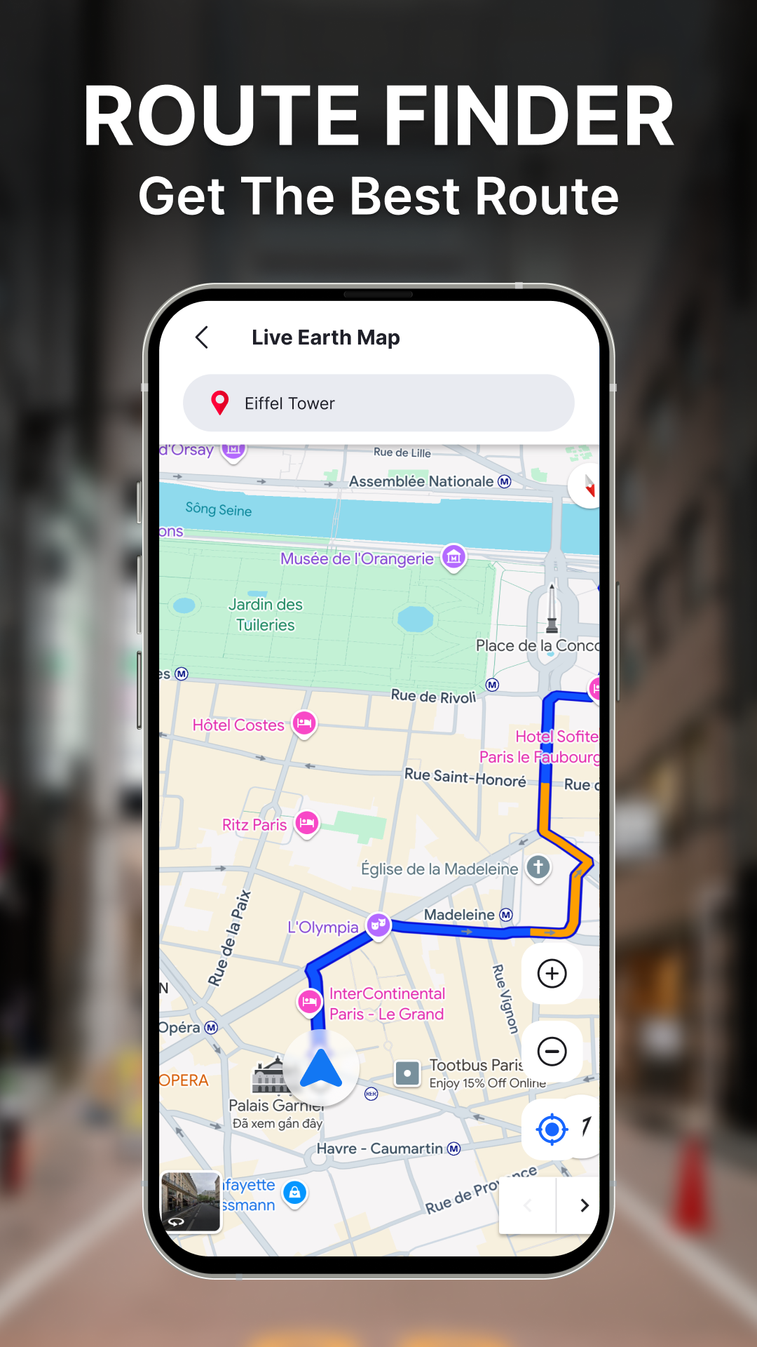 اسکرین شات 4 برنامه GPS Camera & Tracking Map