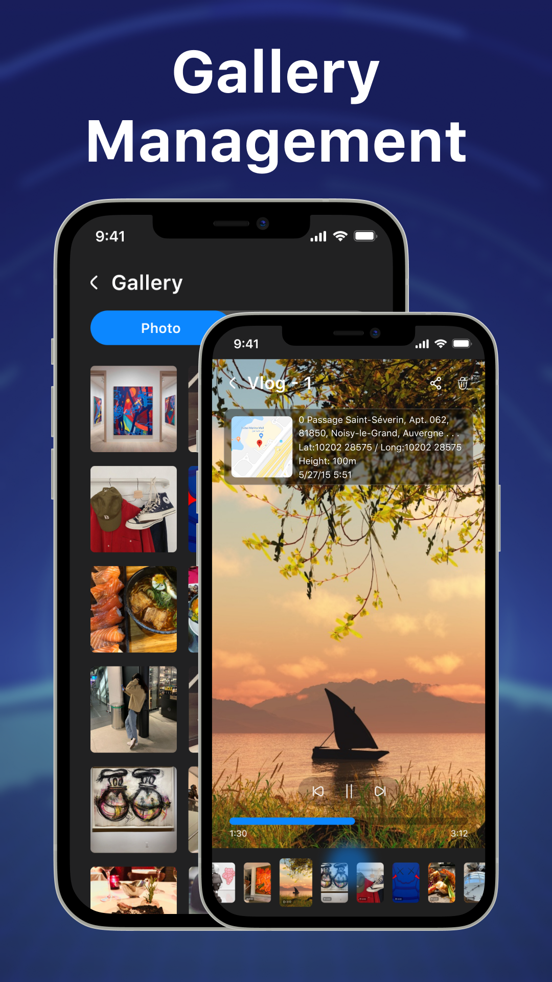 اسکرین شات 6 برنامه GPS Photo Location & Timestamp