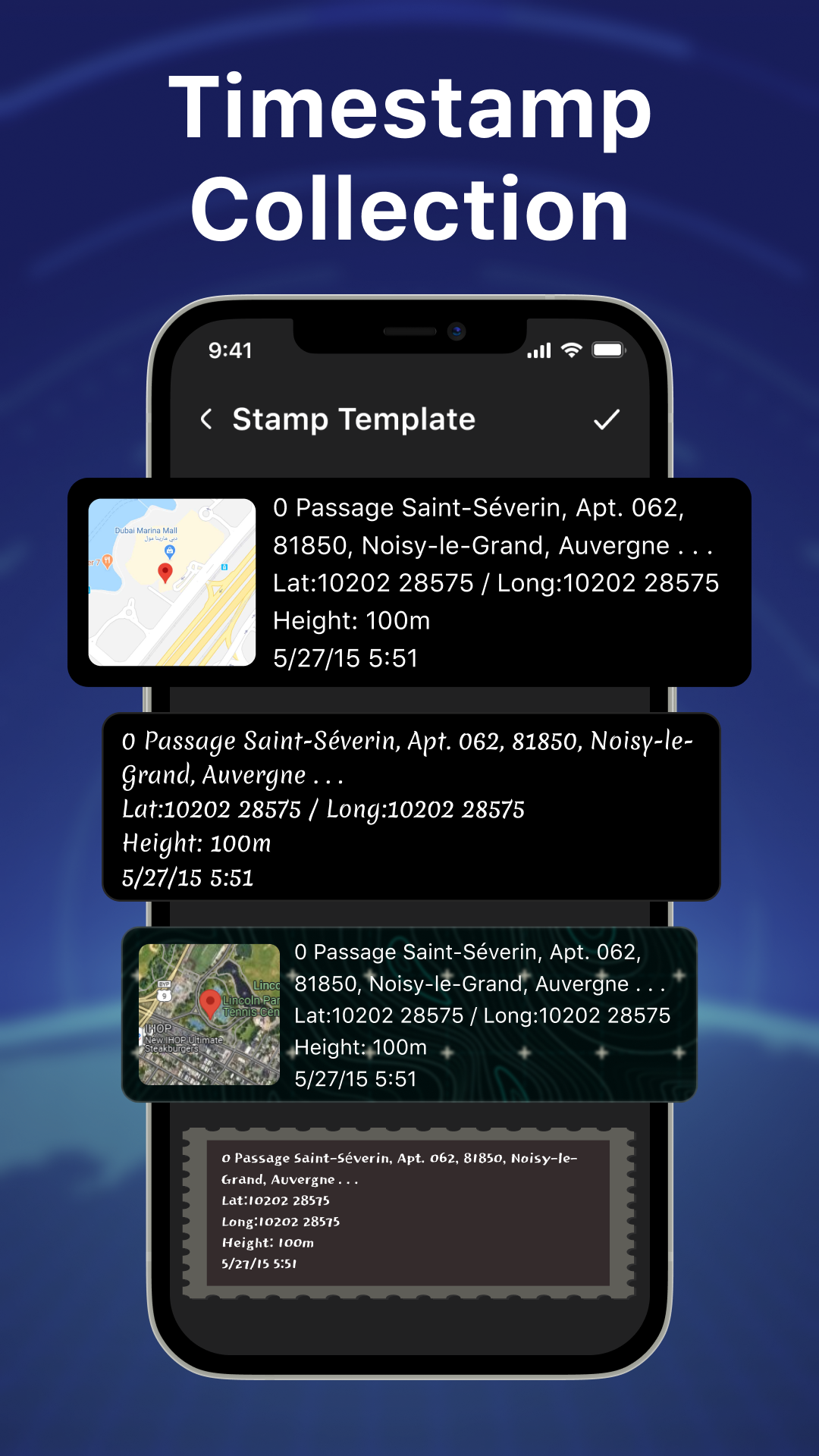 اسکرین شات 5 برنامه GPS Photo Location & Timestamp