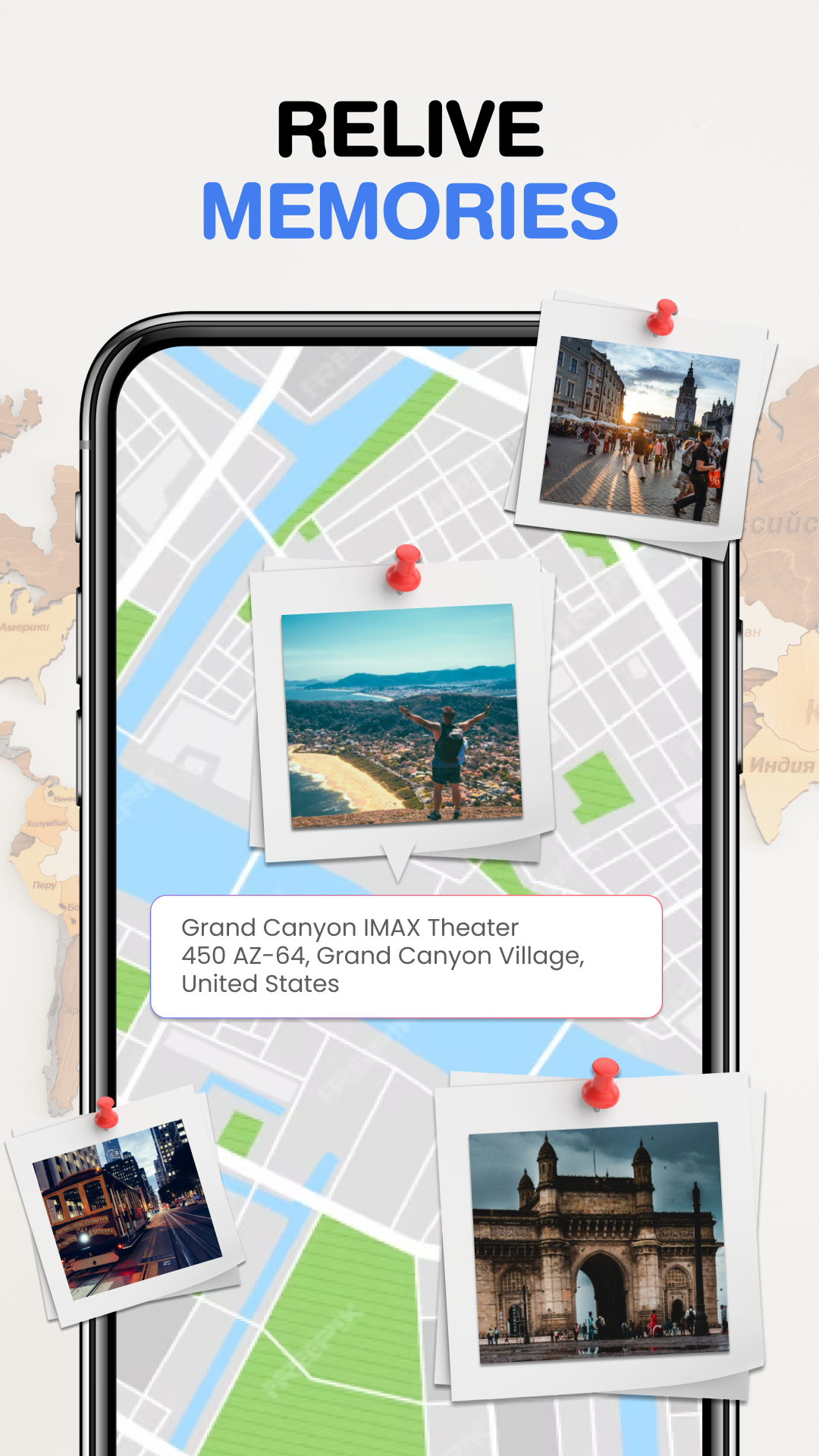 اسکرین شات 4 برنامه GPS Location - Map Camera