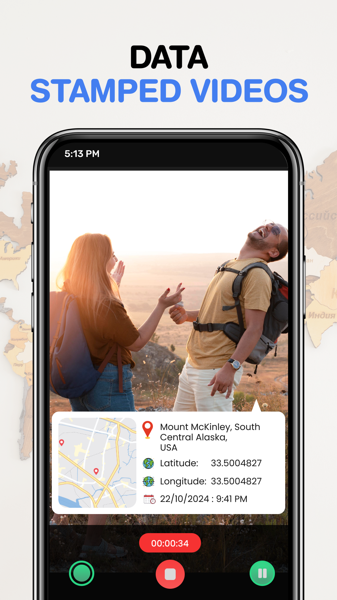 اسکرین شات 3 برنامه GPS Location - Map Camera