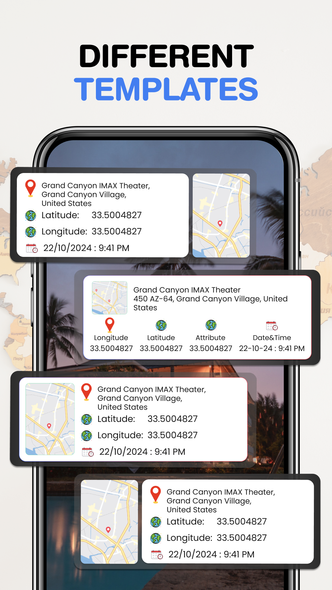 اسکرین شات 5 برنامه GPS Location - Map Camera