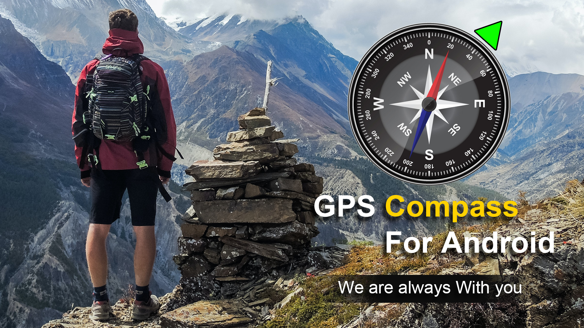 اسکرین شات 3 برنامه GPS Compass Direction finder