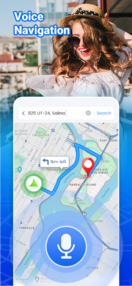 اسکرین شات 3 برنامه GPS Route Finder: Live Traffic