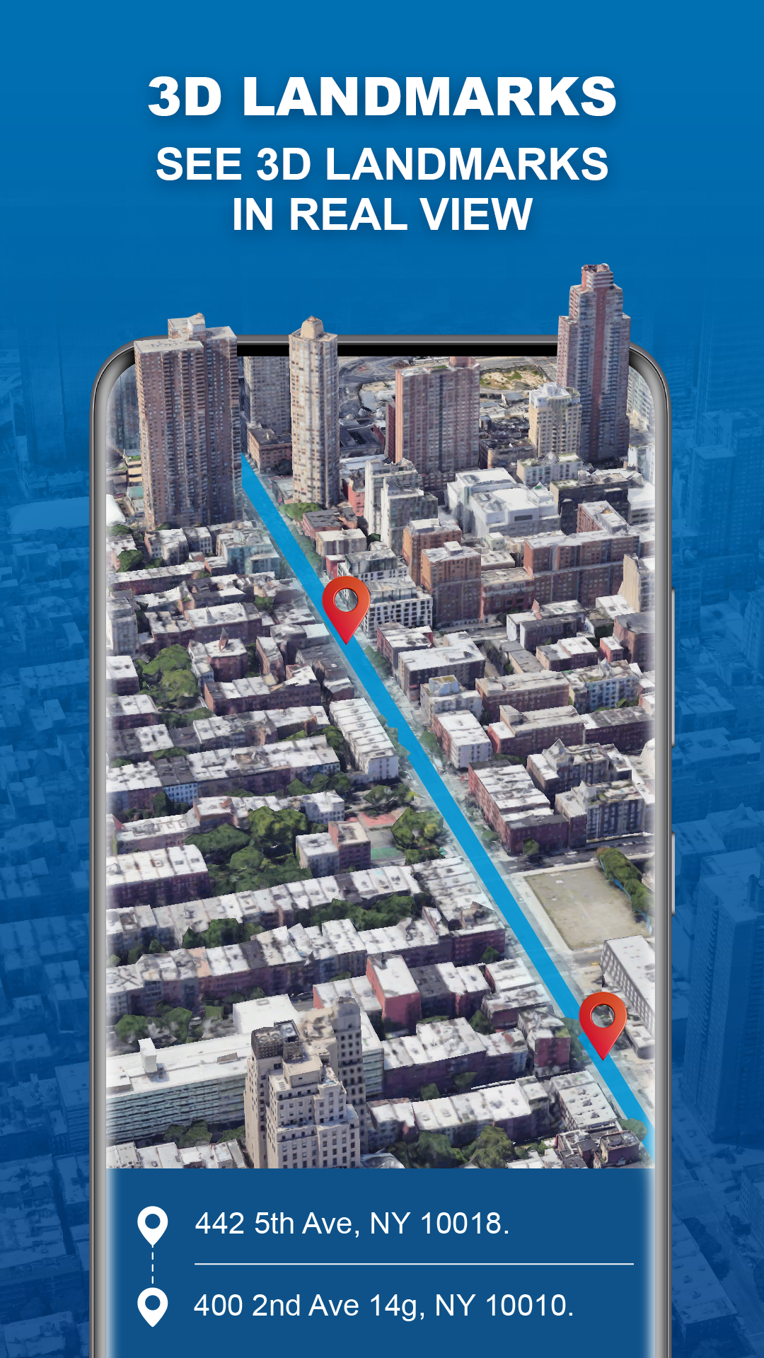 اسکرین شات 4 برنامه GPS Navigation: Road Map Route