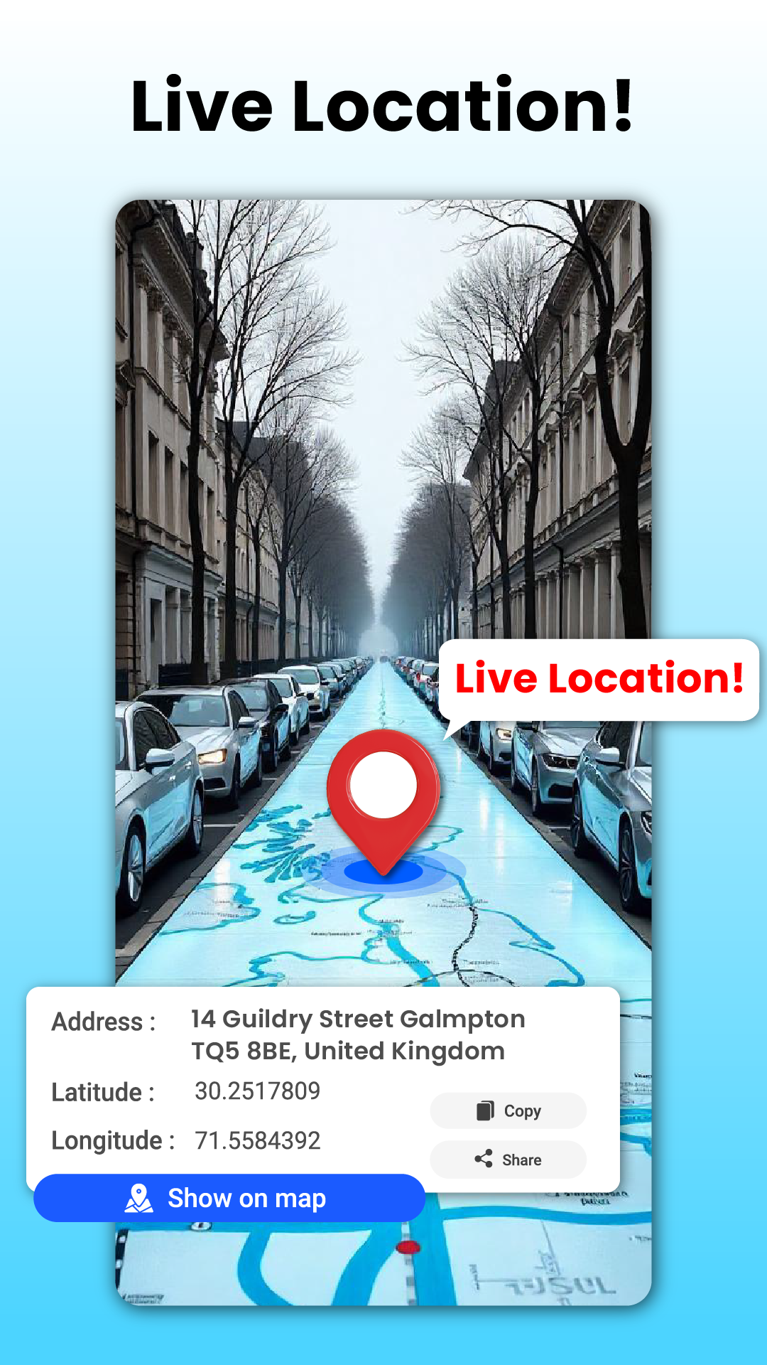 اسکرین شات 2 برنامه GPS Navigation - Route Planner