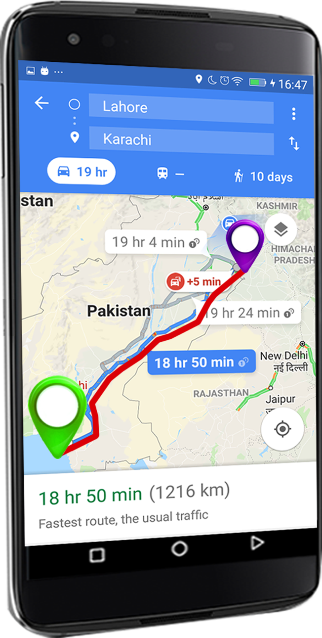 اسکرین شات 8 برنامه GPS Route Finder and Location
