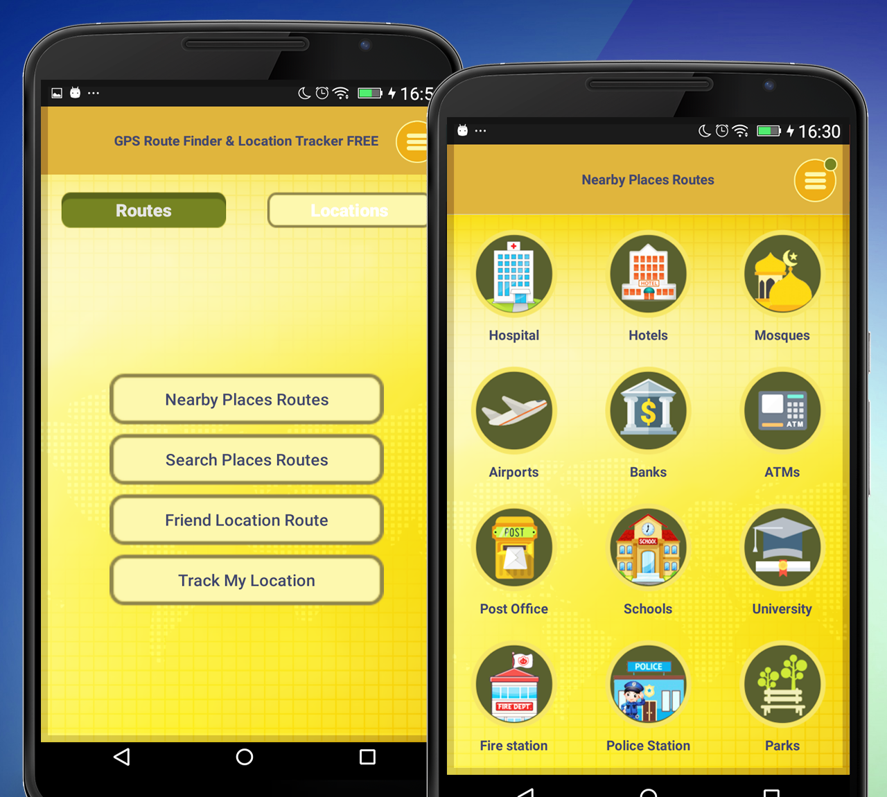 اسکرین شات 6 برنامه GPS Route Finder and Location