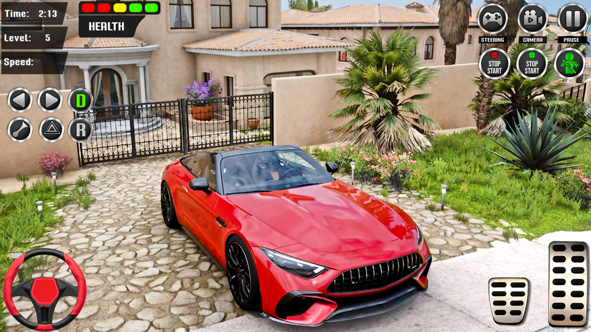 اسکرین شات 3 بازی Driving School - Car Games 3D