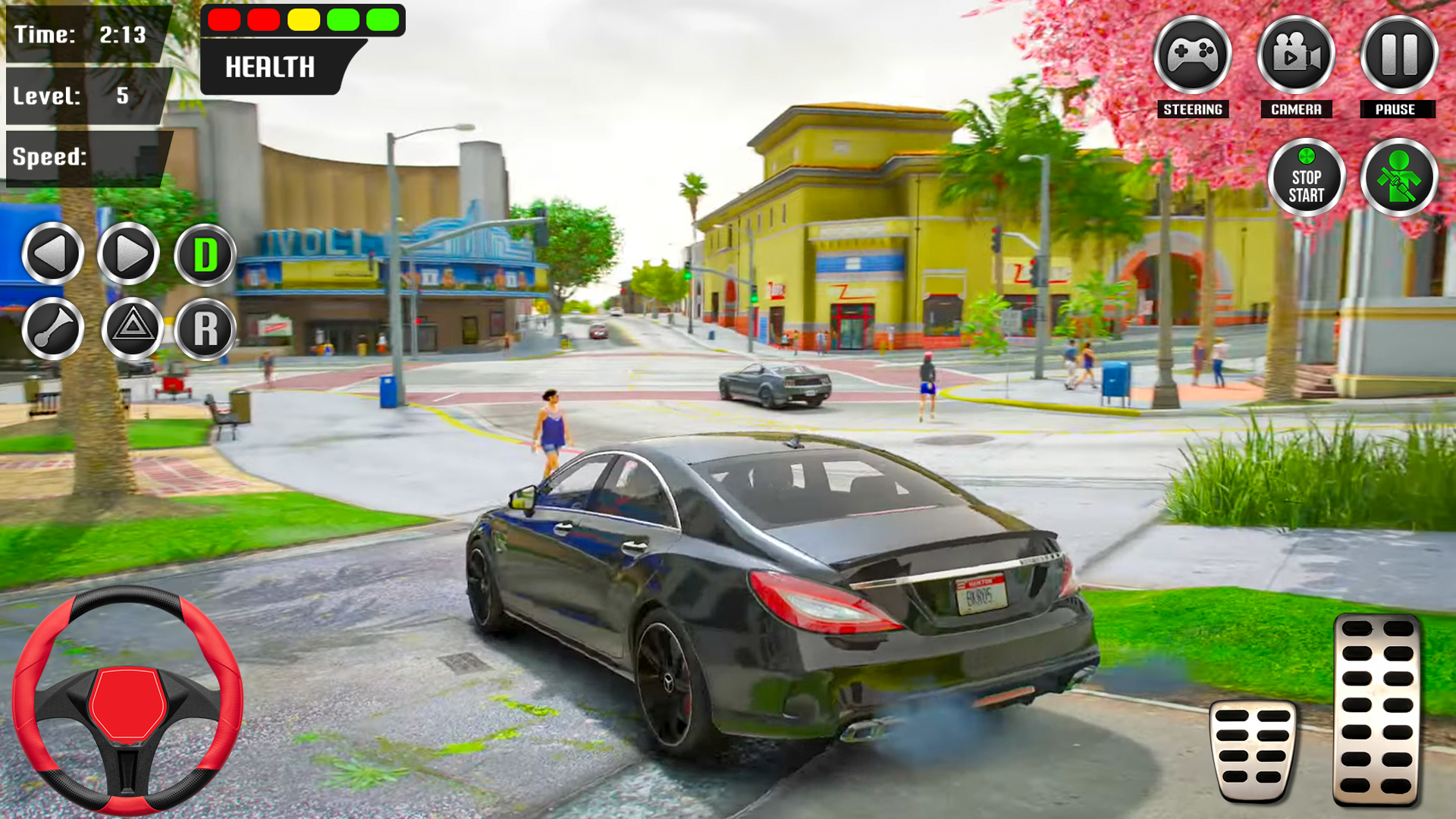 اسکرین شات 2 بازی Driving School - Car Games 3D