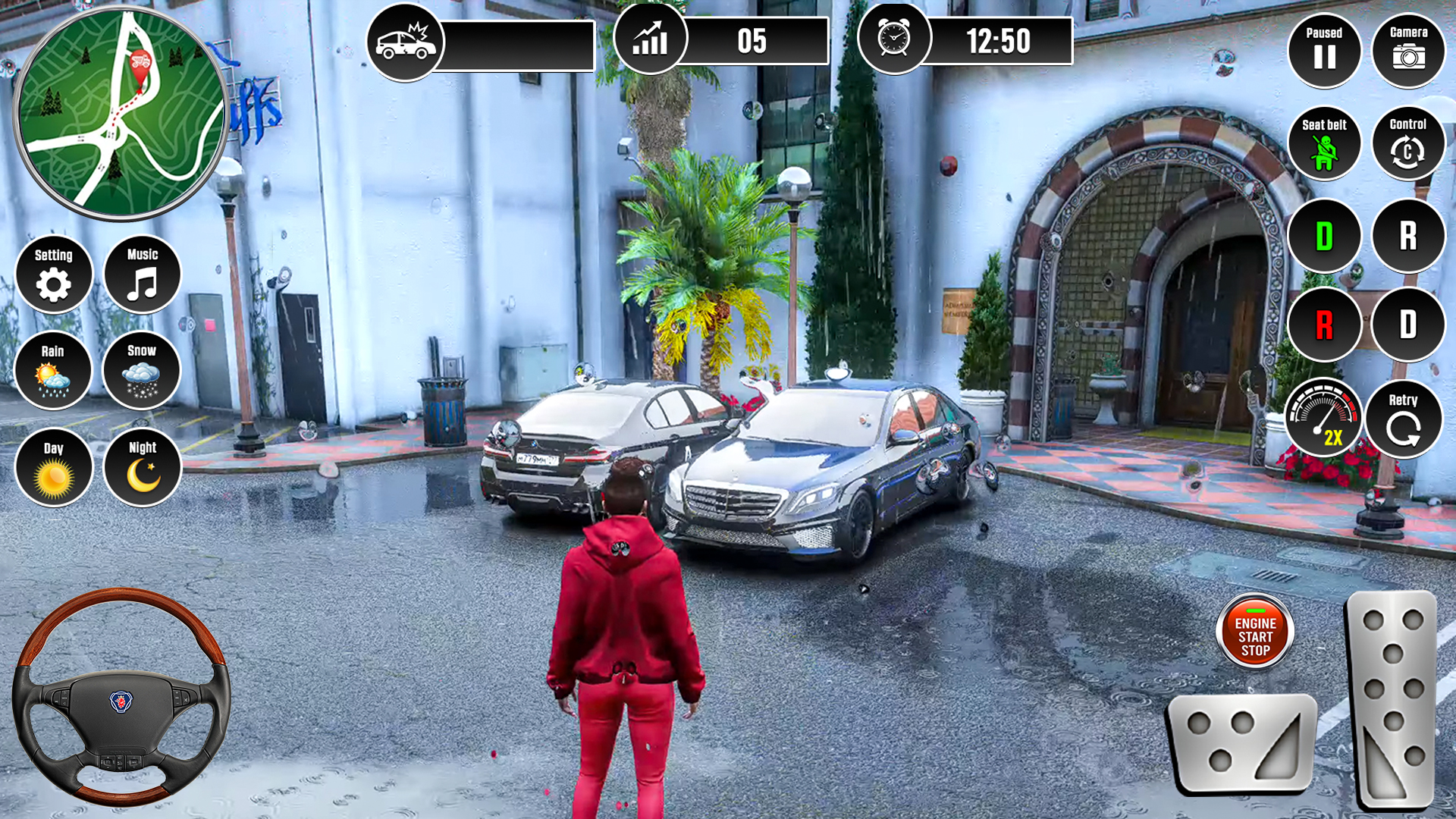 اسکرین شات 3 بازی Real Car Parking Driving Game