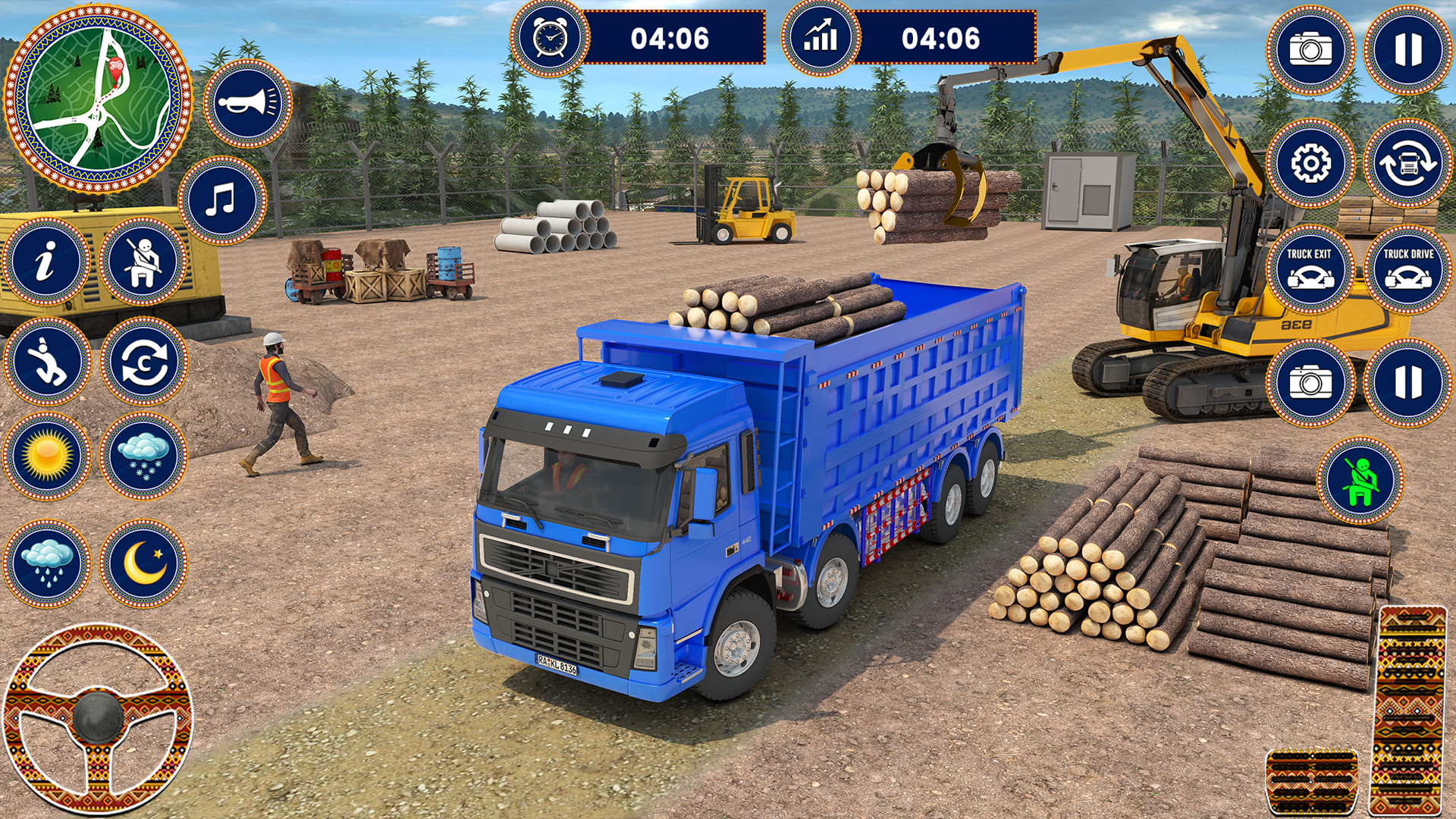 اسکرین شات 2 بازی Cargo Truck 3D City Truck Game