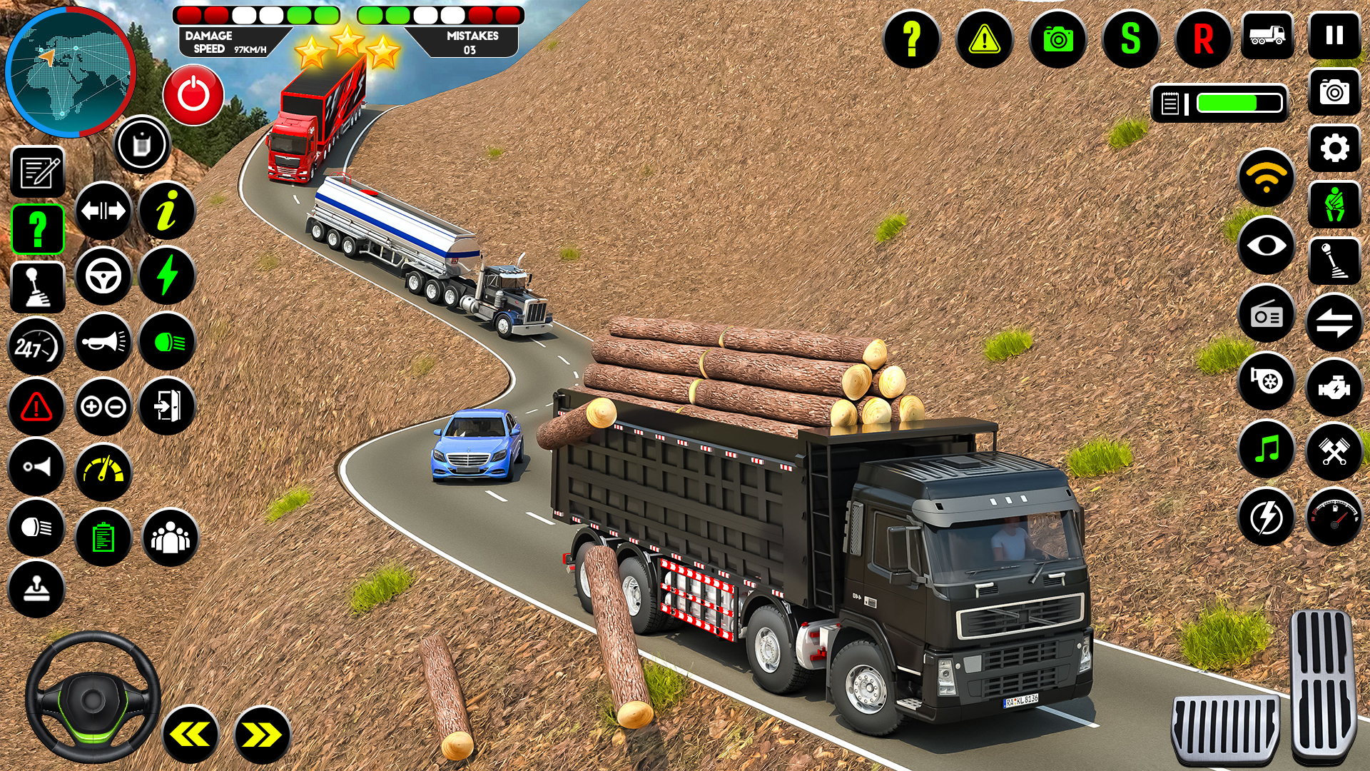 اسکرین شات 3 بازی Cargo Truck 3D Euro Truck Game
