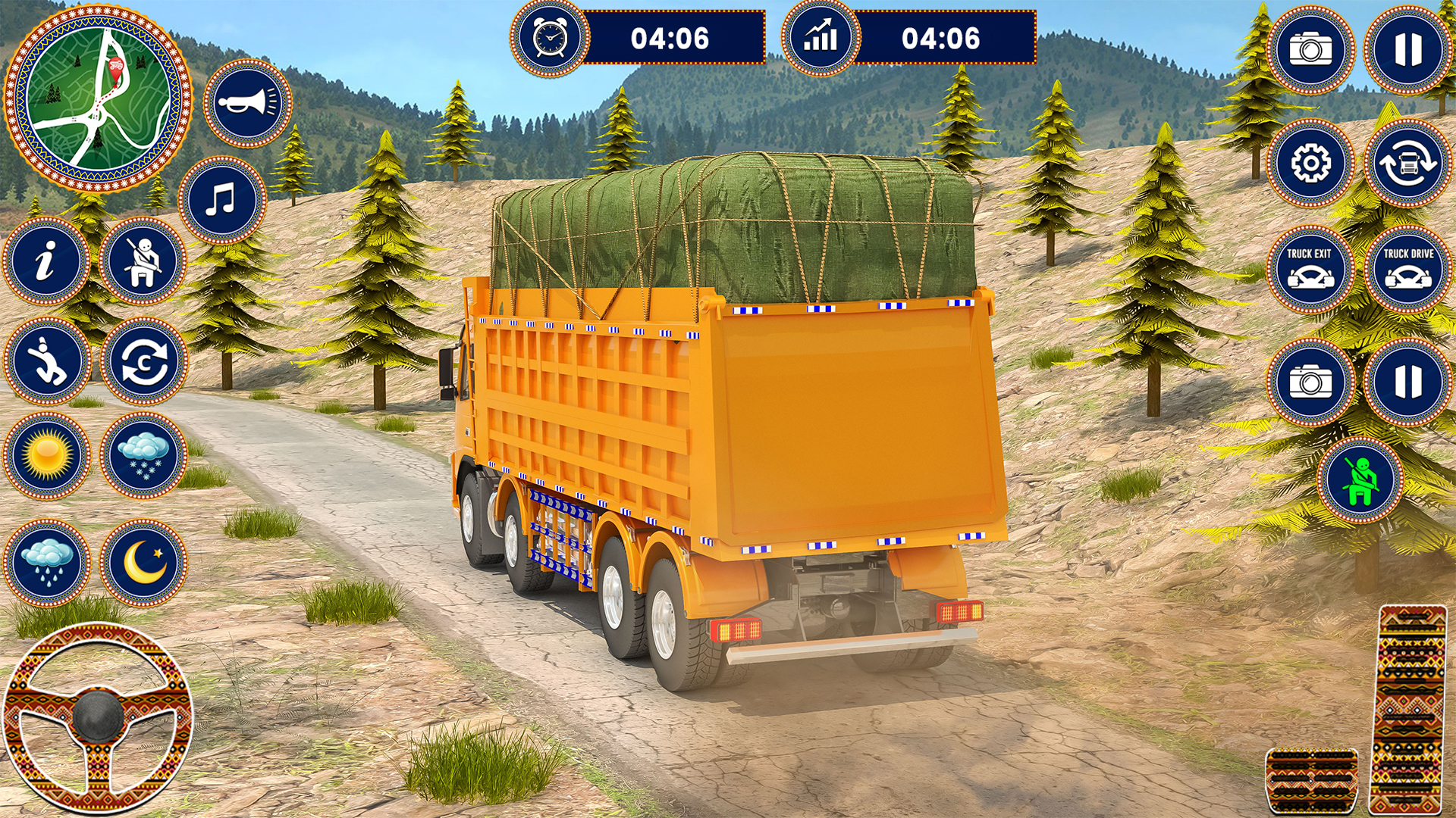 اسکرین شات 5 بازی Cargo Truck 3D City Truck Game