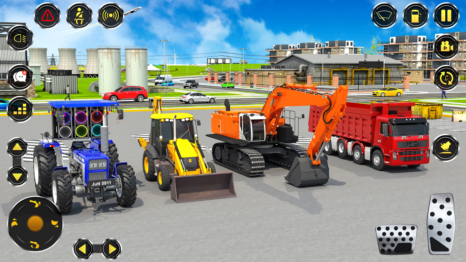 اسکرین شات 7 بازی Real JCB Backhoe Loader Game