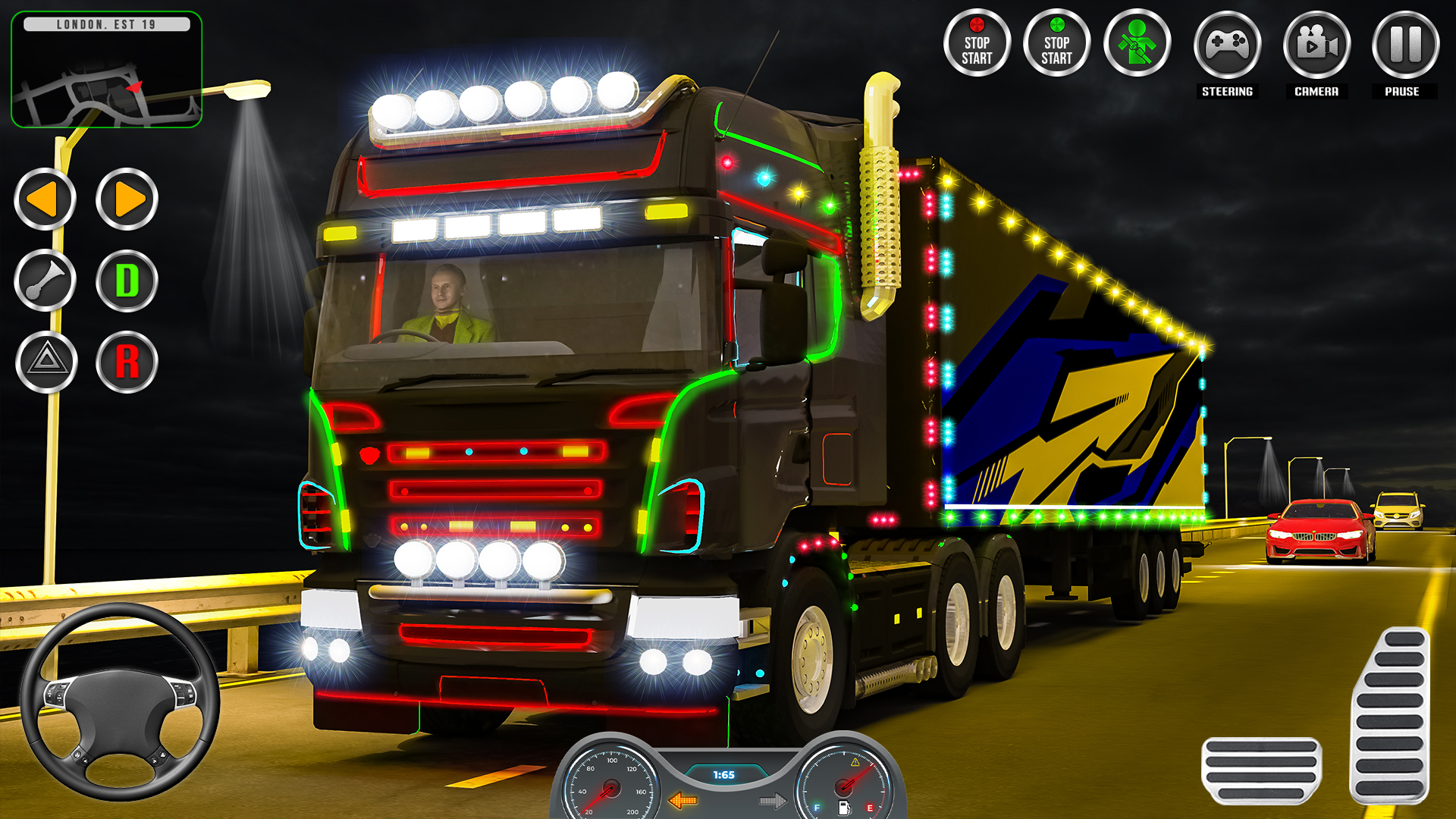 اسکرین شات 8 بازی Machinery Cargo truck Game