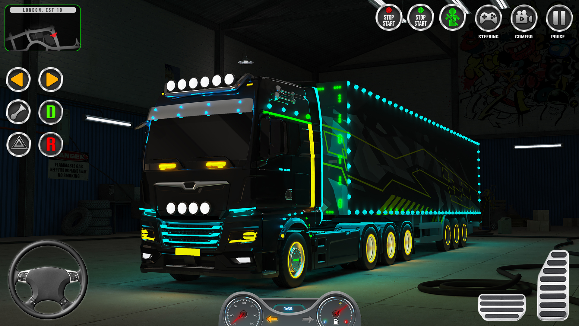 اسکرین شات 7 بازی Machinery Cargo truck Game