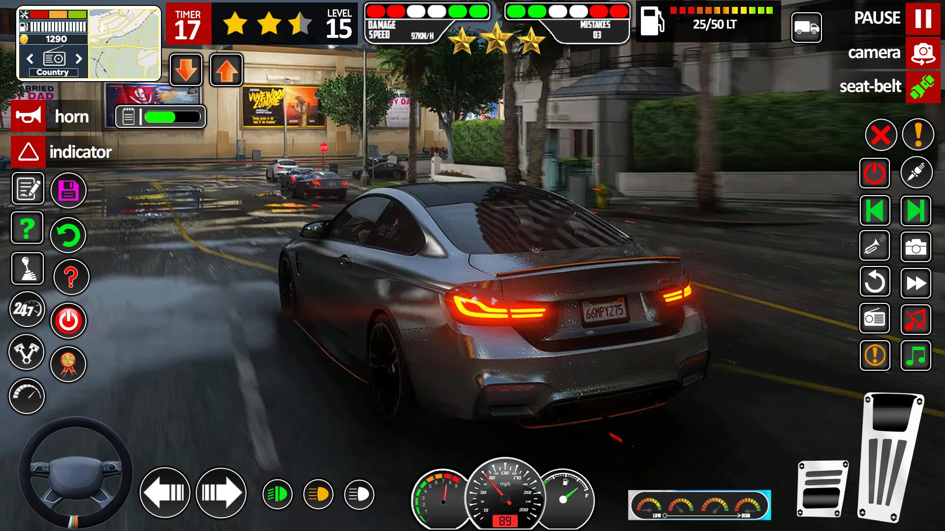 اسکرین شات 5 بازی Car Driving 3D Car School Game
