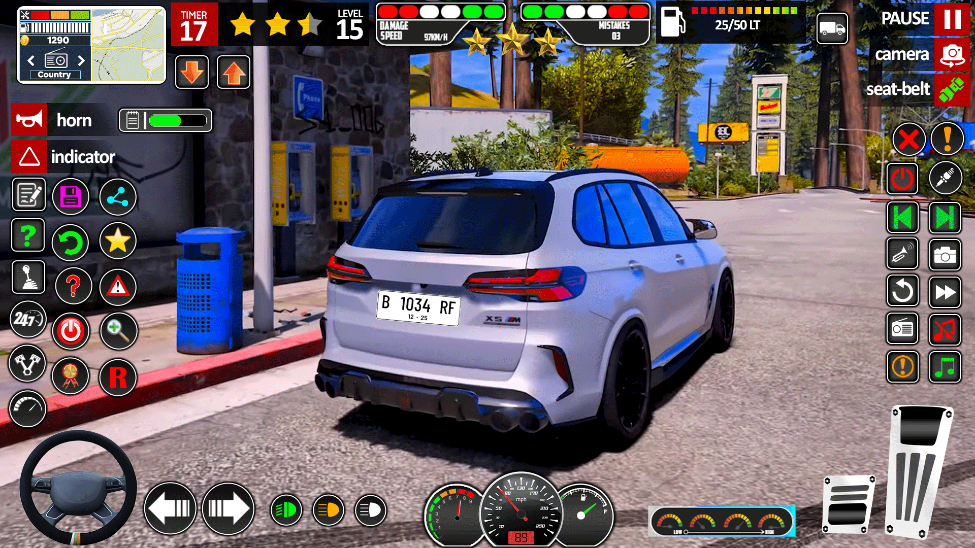 اسکرین شات 3 بازی Car Driving 3D Car School Game