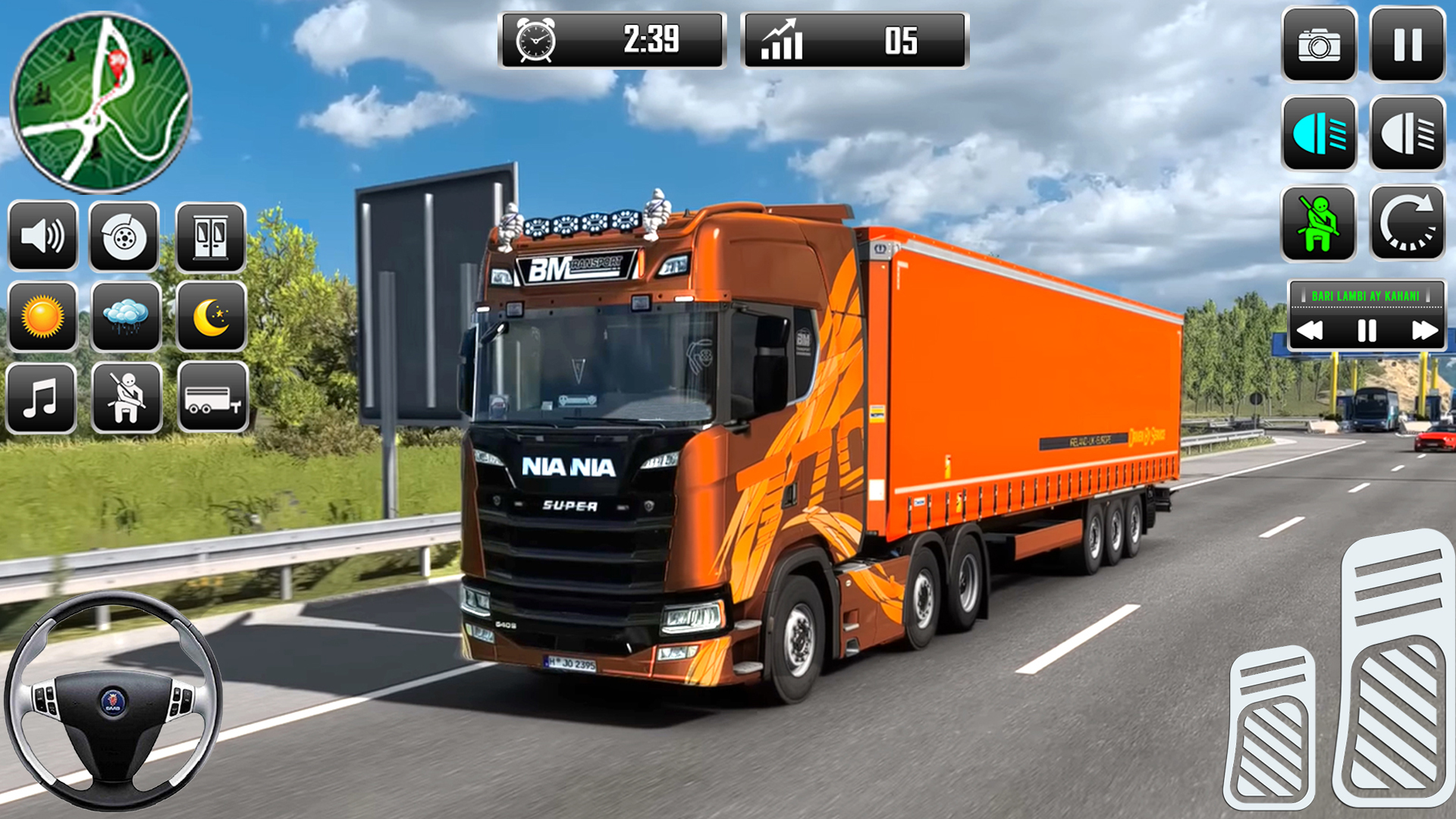 اسکرین شات 4 بازی Real Truck Driving Game Sim 3D