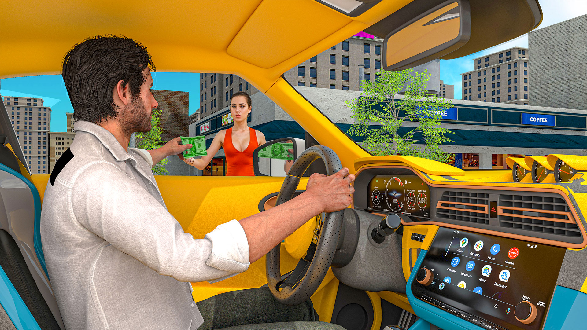 اسکرین شات 4 بازی Russian Taxi Driving Simulator