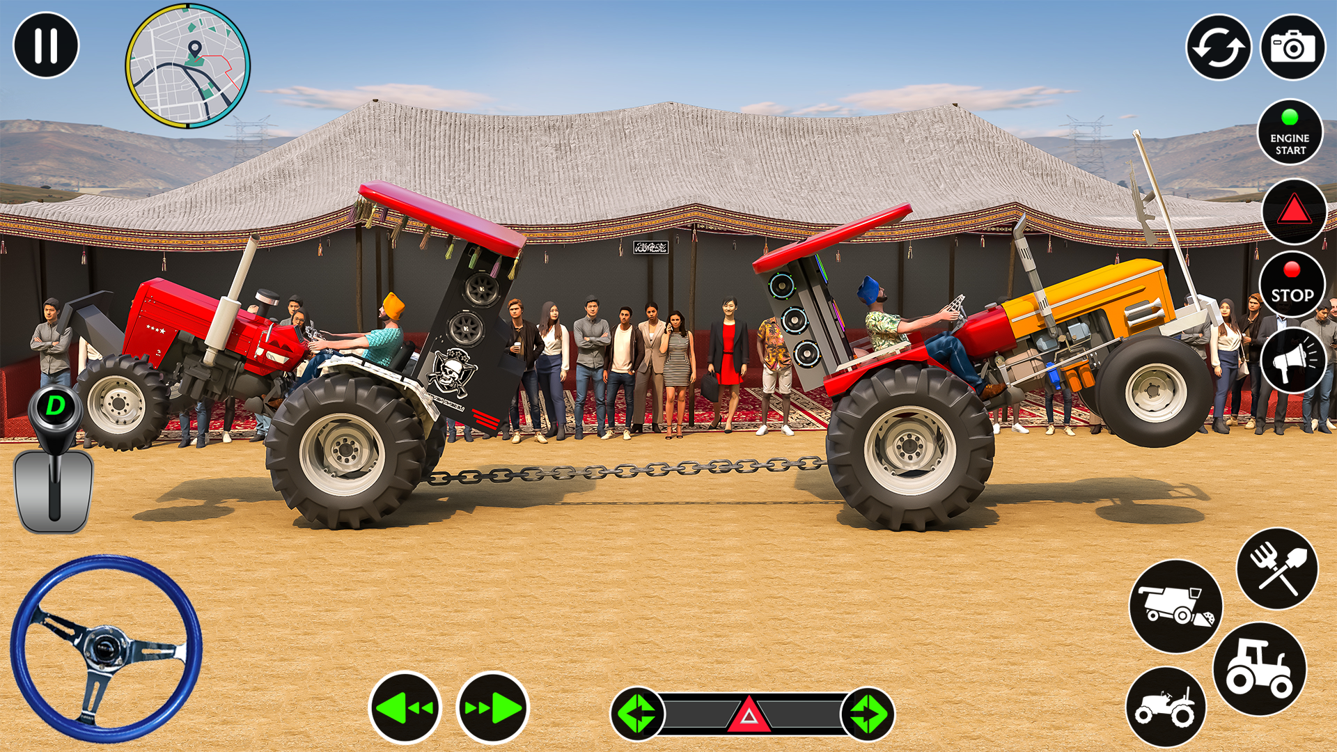 اسکرین شات 5 بازی Modern Farming Tractor Game 3D